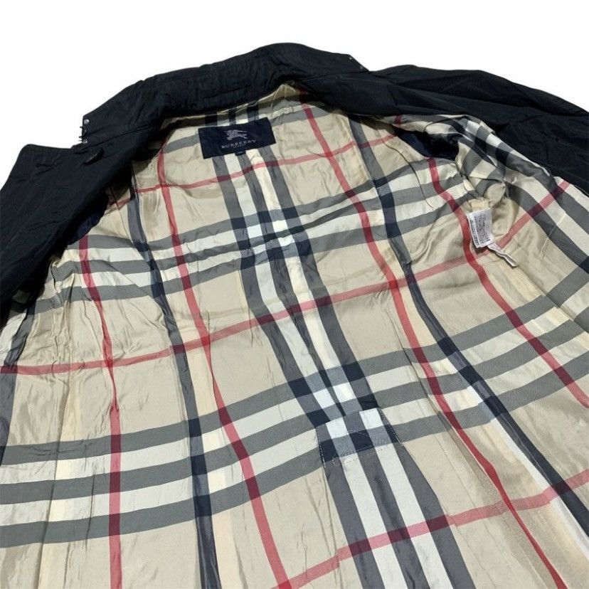 Burberry VTG 90s BURBERRY LONG COAT NOVA CHECK Size XS / US 0-2 / IT 36-38 - 5 Thumbnail