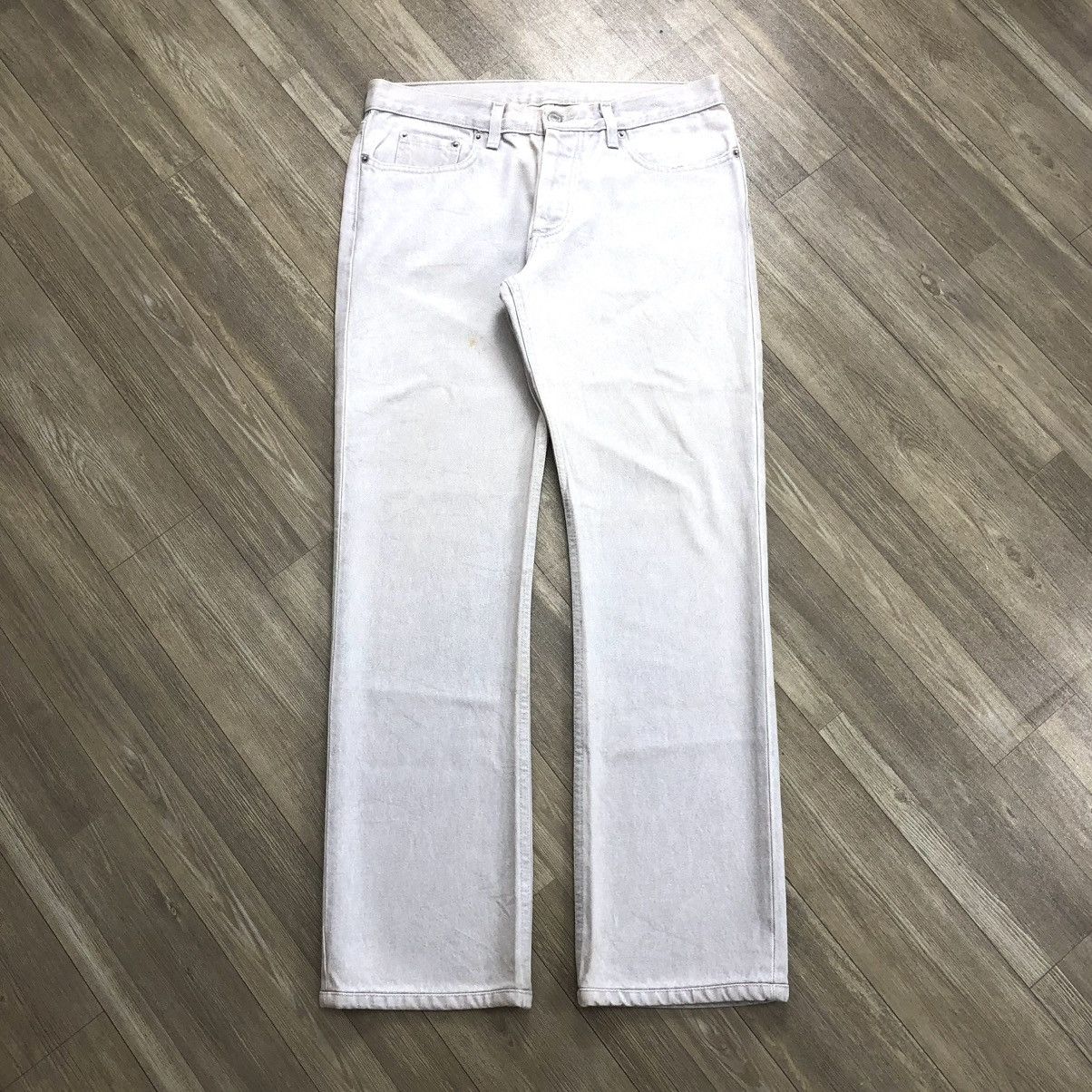 Helmut Lang VINTAGE HELMUT LANG DENIM PANTS Size US 30 / EU 46 - 1 Thumbnail