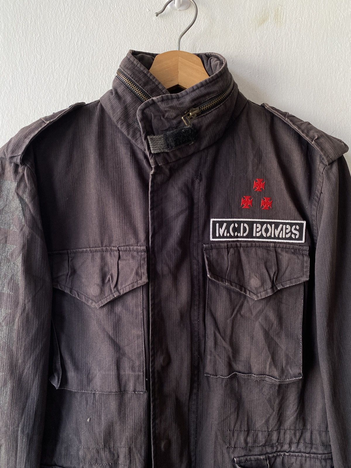 Japanese Brand × Seditionaries × Tornado Mart M.C.D Bombs System Error Design Sunfaded Jacket Size US S / EU 44-46 / 1 - 5 Thumbnail