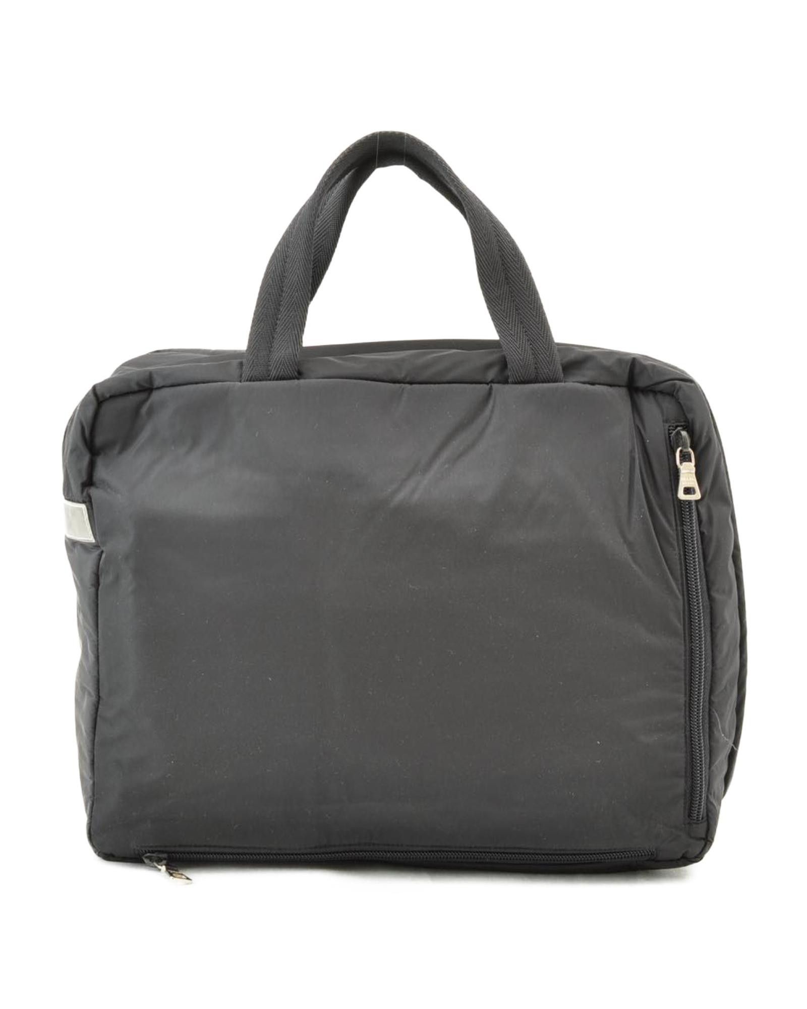 image of Prada Black Synthetic Handbag, Women's