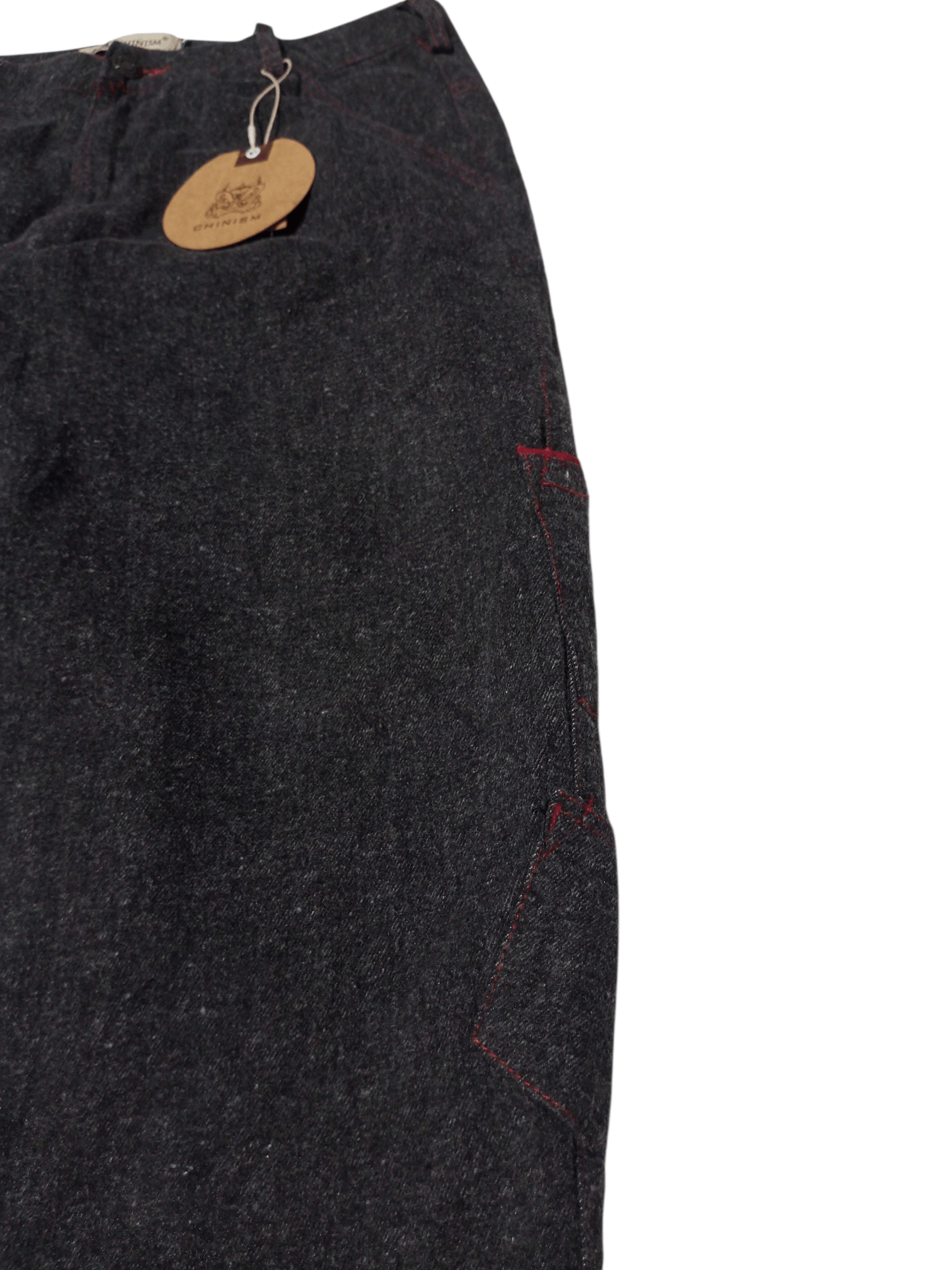 20471120 Vintage chinism multi pocket grey denim Size US 31 - 10 Thumbnail