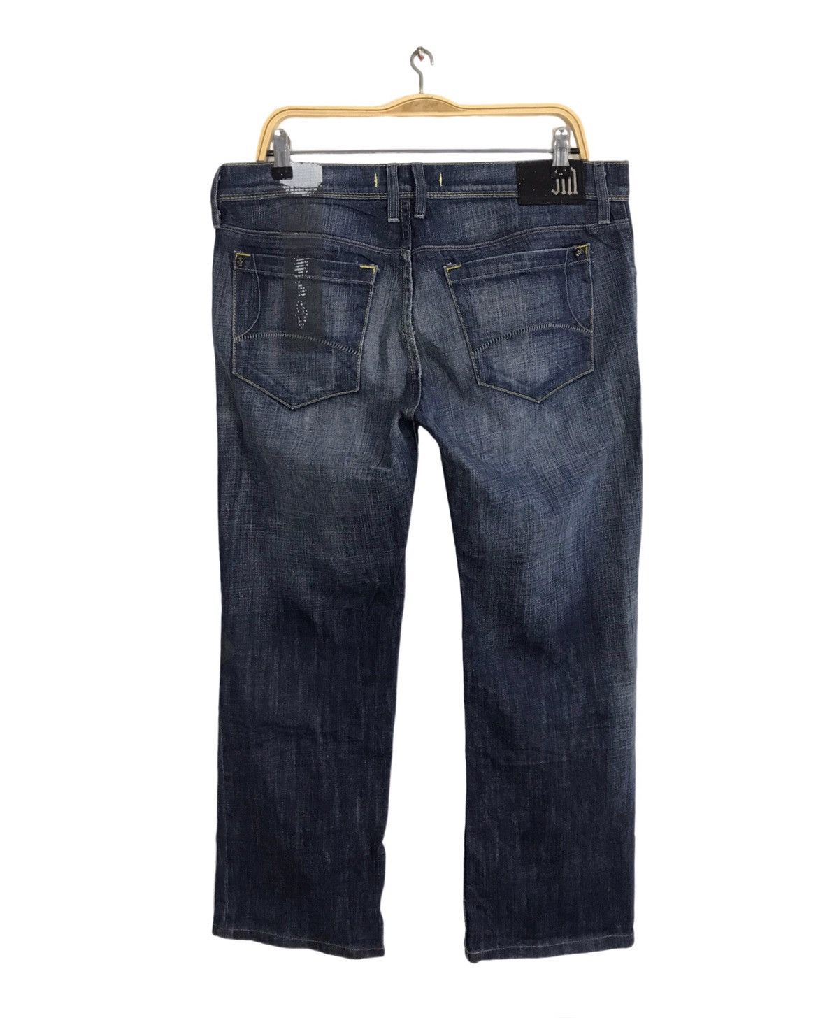 Japanese Brand Buiry Couture Indigo Denim Straight Cut Fits Size 34 Size US 34 / EU 50 - 2 Thumbnail