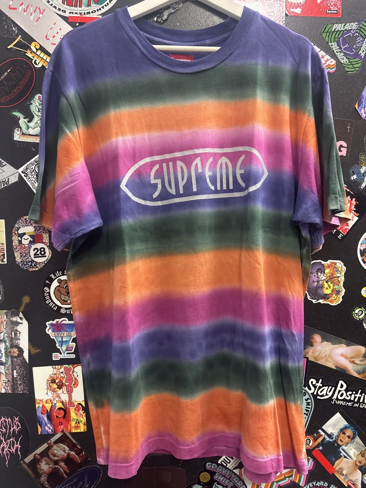 Supreme Supreme Rainbow Stripe 3M shirt l Size US L / EU 52-54 / 3 - 1 Thumbnail