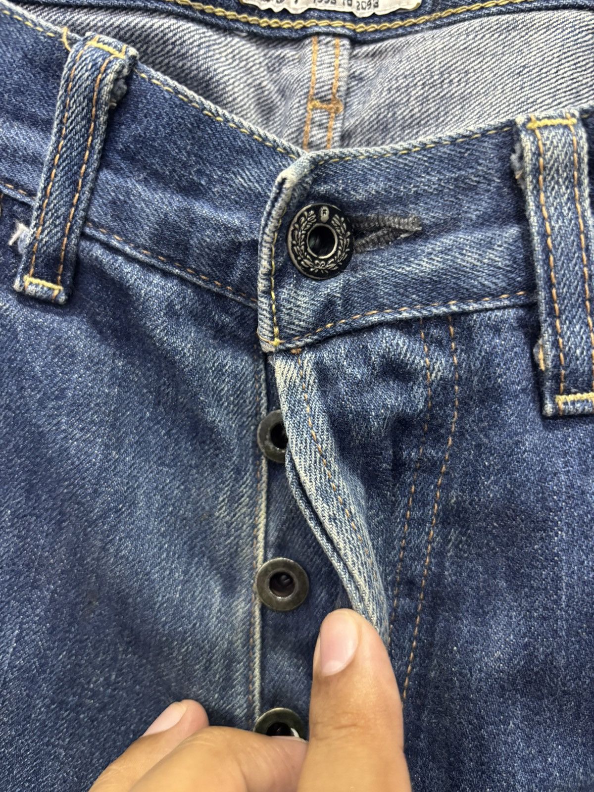 Bape Bape Denim Jeans Size US 36 / EU 52 - 6 Thumbnail