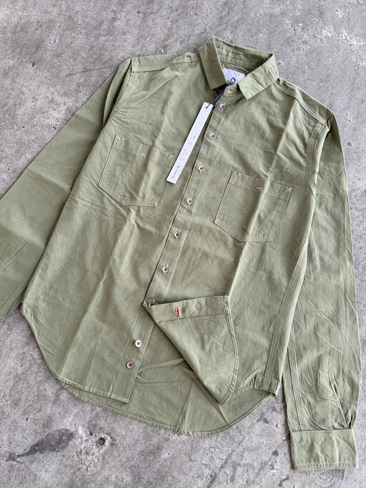 Japanese Brand Japanese Mr.Attick Shirts Button Ups Size US M / EU 48-50 / 2 - 5 Thumbnail