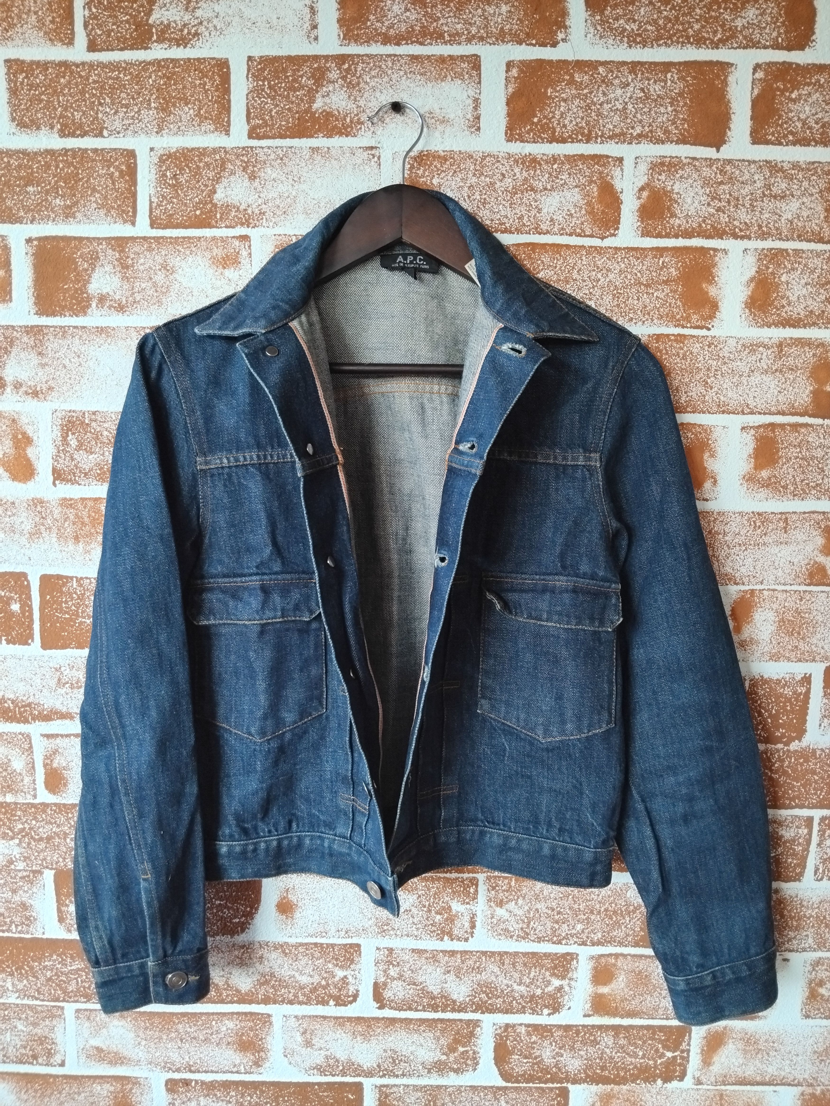 A.P.C. 💥APC Japanese brand type 2 denim jacket Size US S / EU 44-46 / 1 - 9 Thumbnail