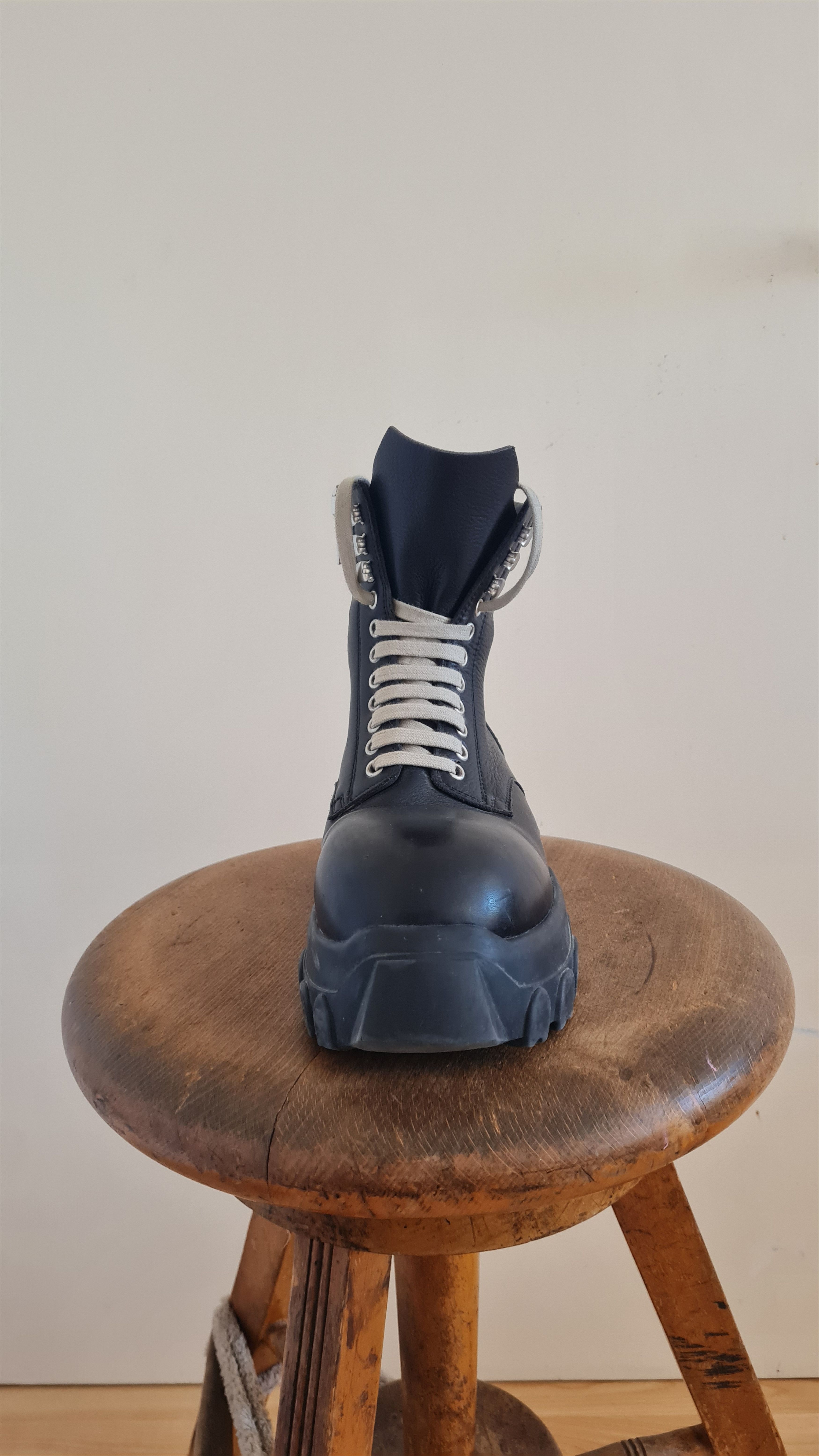 Rick Owens Mainline Rick Owens | Black Bozo Tractor Army Boots Size US 8 / EU 41 - 3 Thumbnail