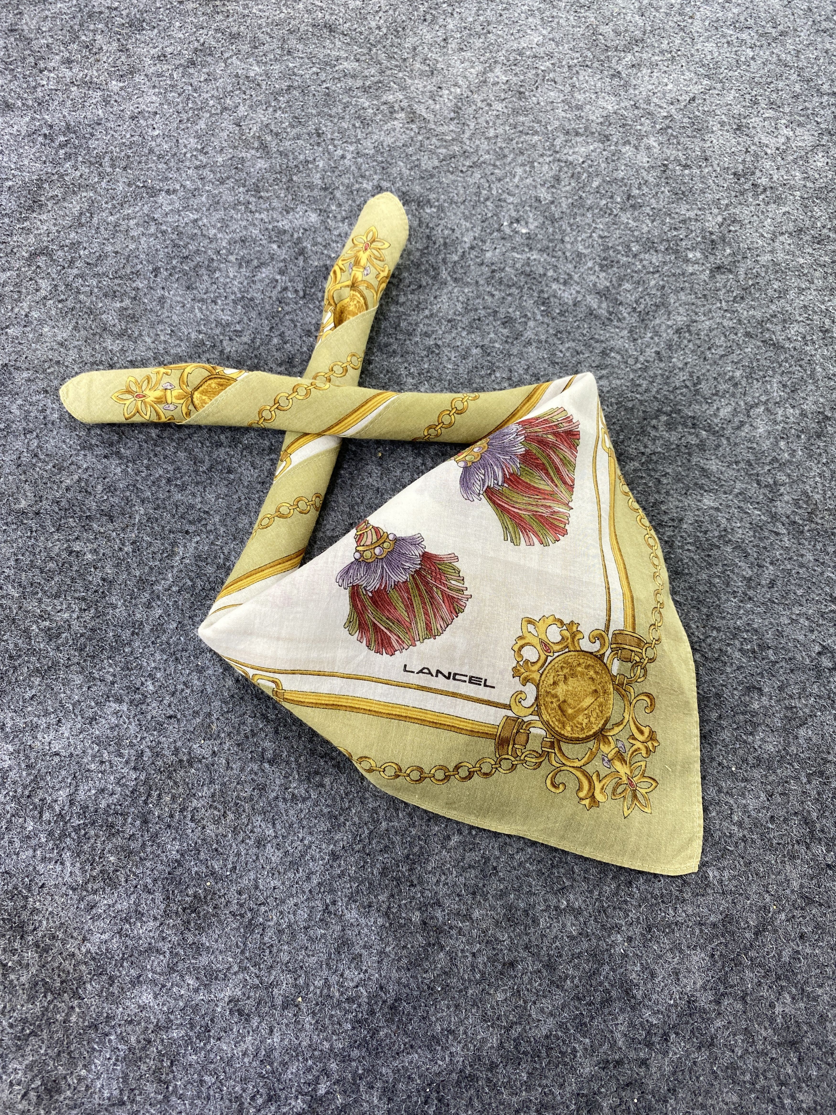 Lancel Lancel Handkerchief / Bandana / Neckerchief-B289 Size ONE SIZE - 1 Thumbnail