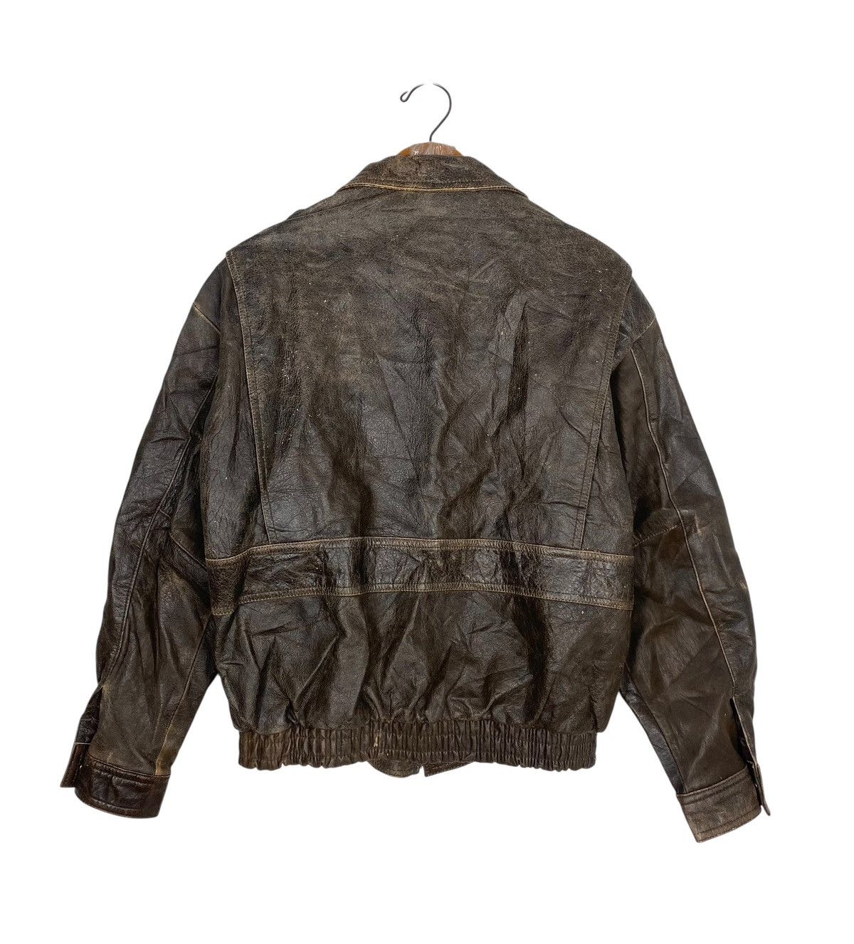 Vintage Vintage Aviator Jacket Cow Leather Size US M / EU 48-50 / 2 - 5 Thumbnail