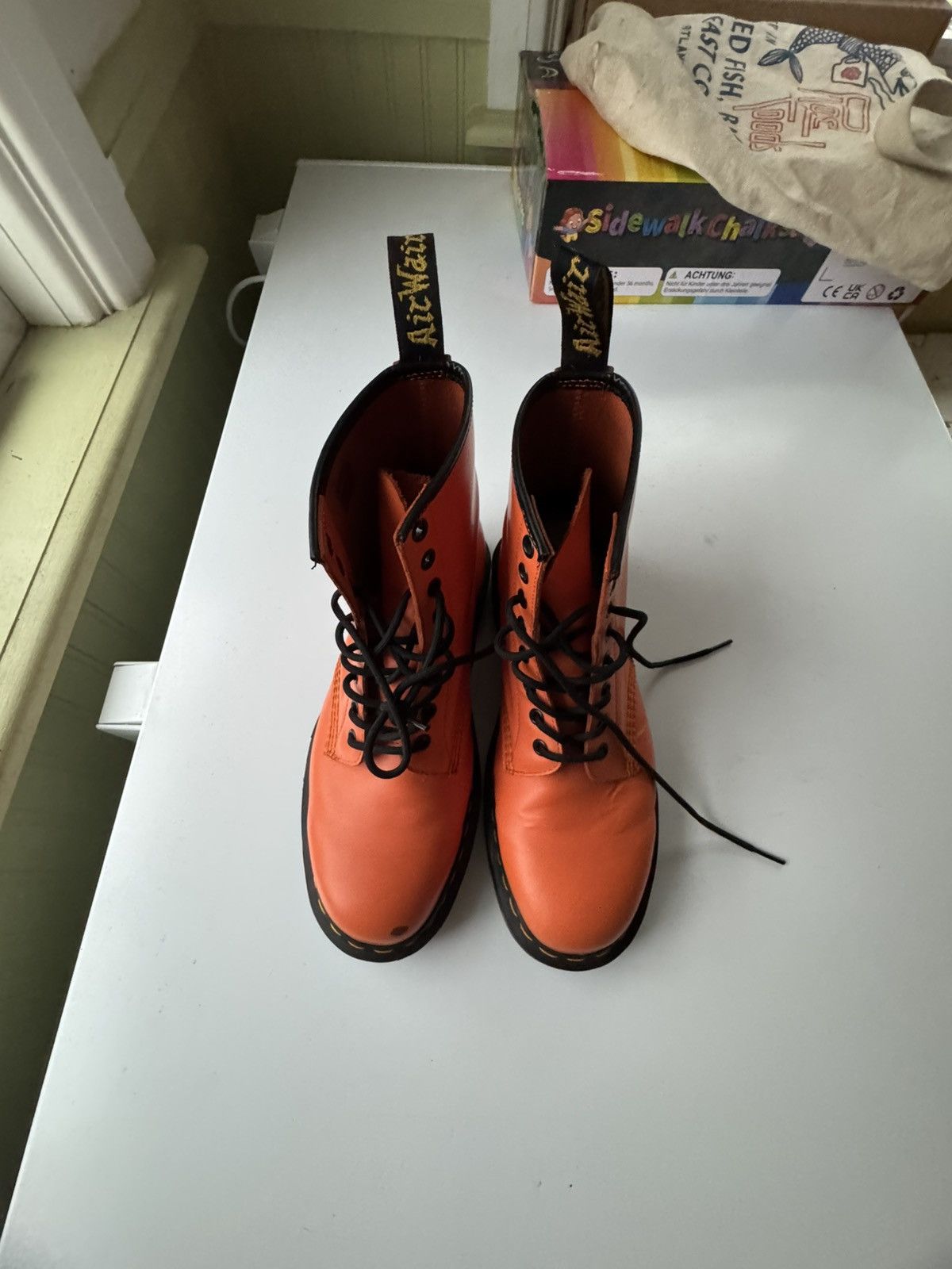 Dr. Martens 1460 DR MARTENS ORANGE Size US 9 / EU 42 - 8 Thumbnail
