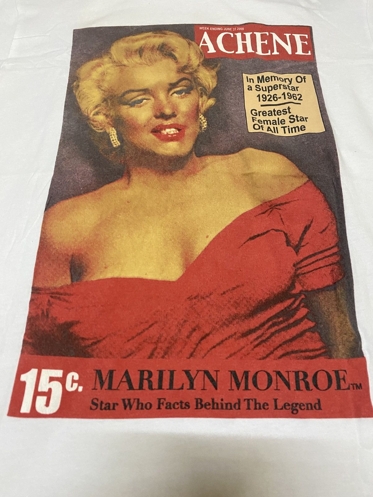 Band Tees Marilyn Monroe Tribute Front Magazine AcheneT Shirt Size US S / EU 44-46 / 1 - 2 Thumbnail