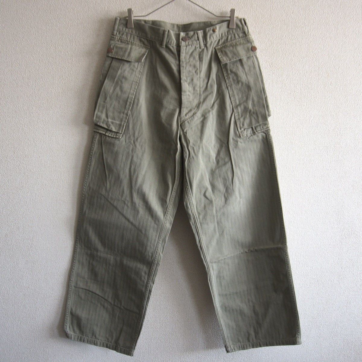 Warehouse Warehouse Lot 1098 USMC HERRINGBONE PANTS Size 34 Size US 34 / EU 50 - 1 Thumbnail