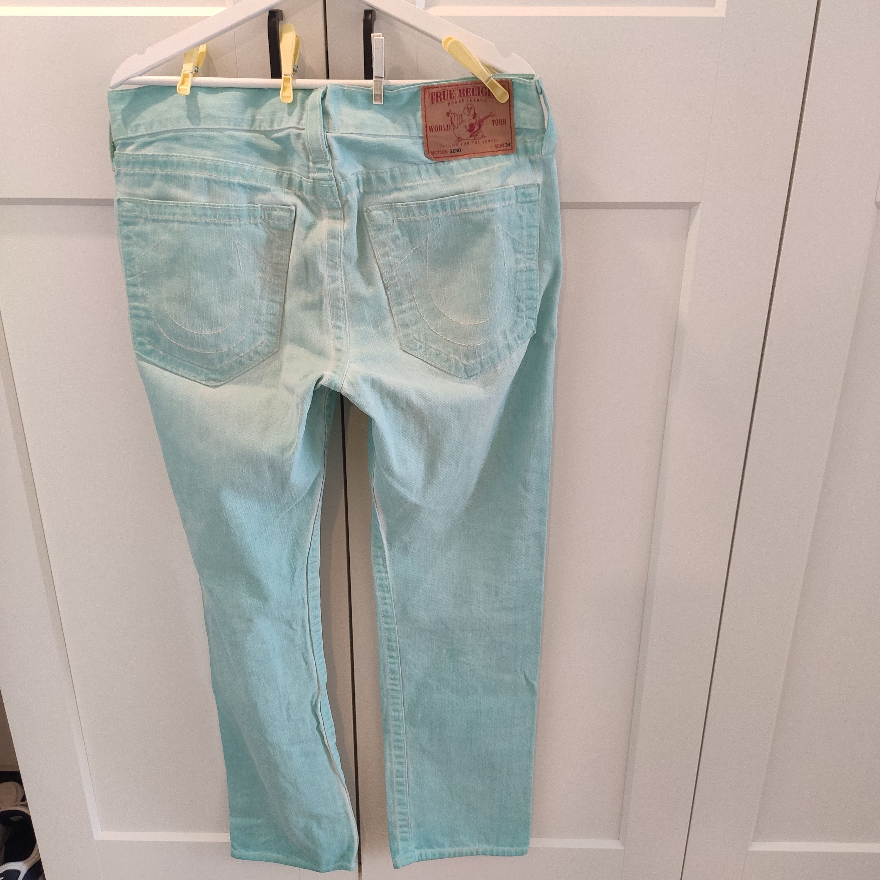 True Religion True Religion Geno Jeans Size US 34 / EU 50 - 5 Thumbnail