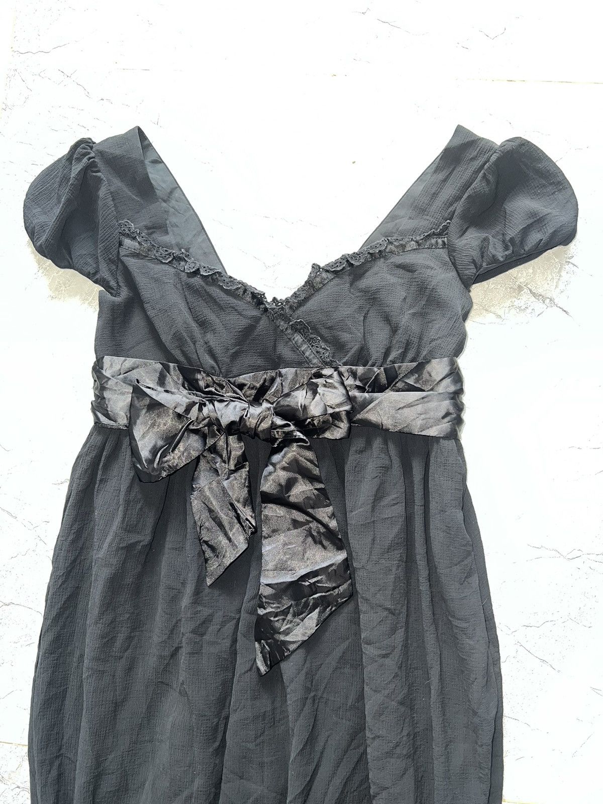 Japanese Brand CECIL MCBEE big bow tie blouse 🎀➕ Size XS / US 0-2 / IT 36-38 - 11 Thumbnail