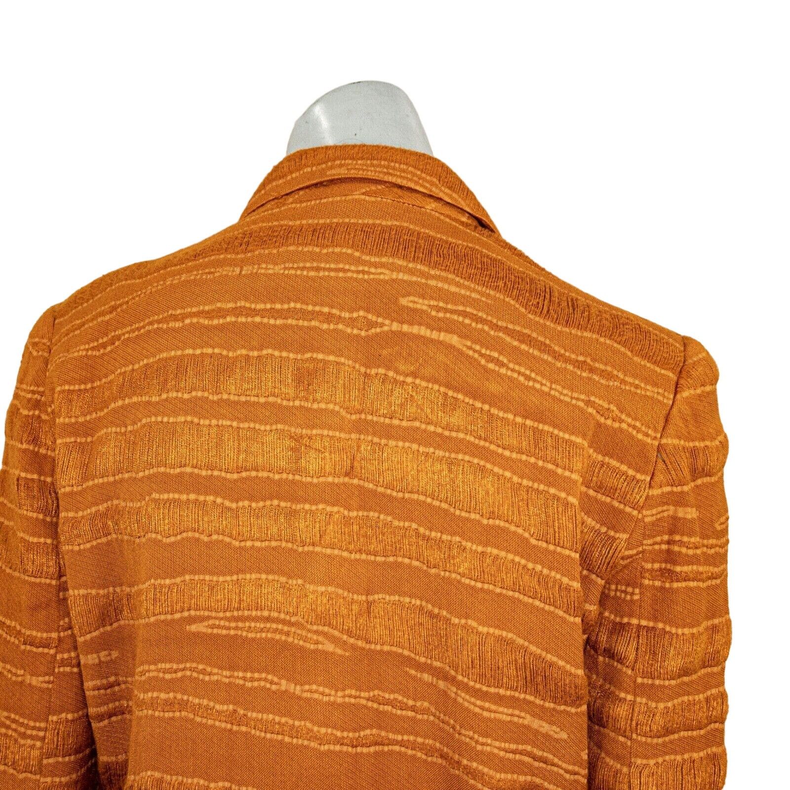 Other JENNI KAYNE Blazer Jacket Thread stripes copper brown Size S / US 4 / IT 40 - 11 Thumbnail