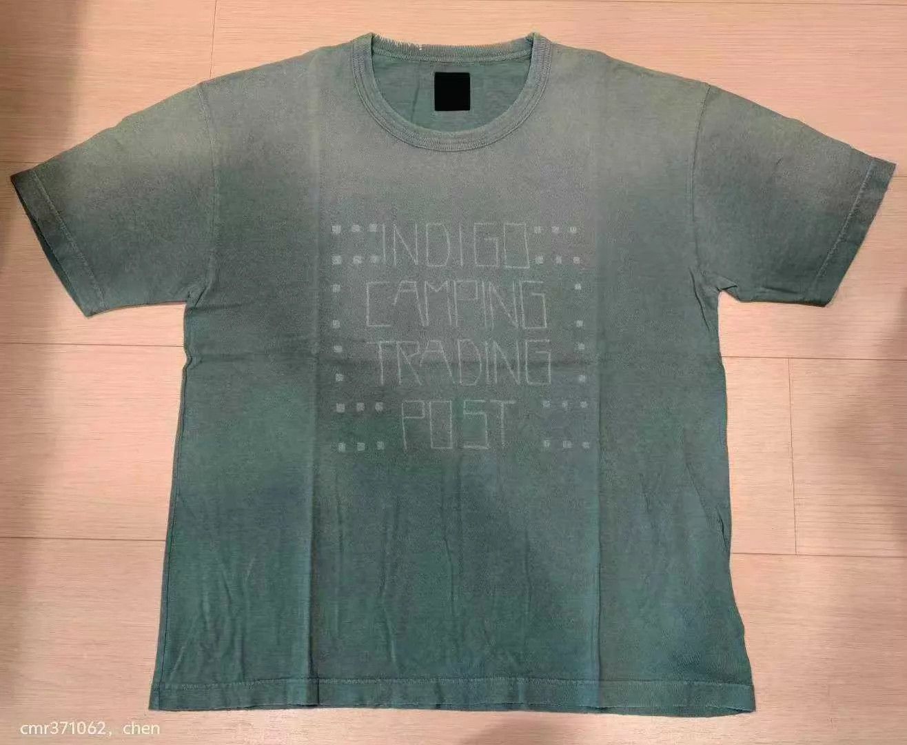 Visvim VISVIM 20 ICT JUMBO TEE S/S CRASH Green3 4 711 ICT Size US L / EU 52-54 / 3 - 1 Thumbnail