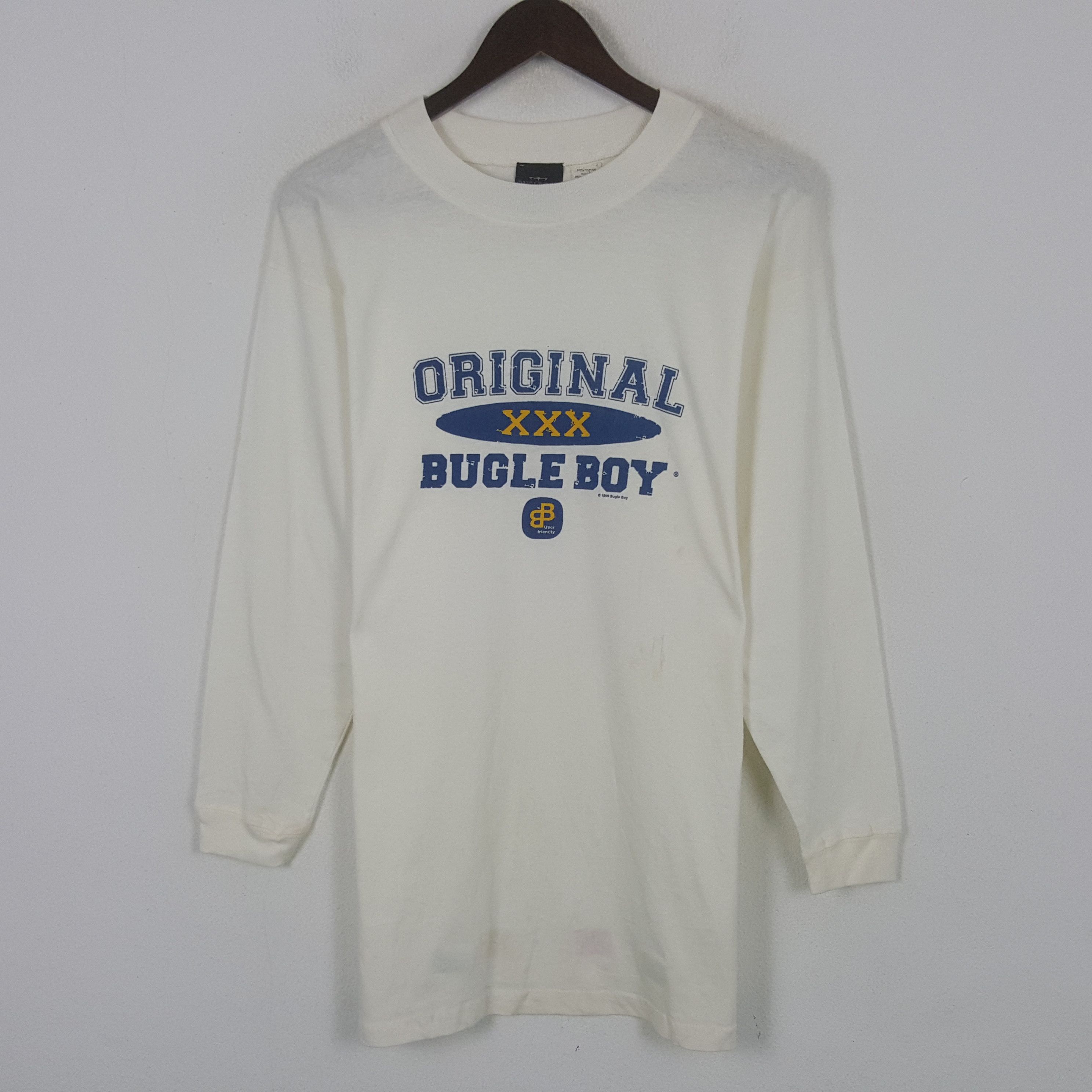 Bugle Boy Vintage Original Bugle Boy Tshirt Size US M / EU 48-50 / 2 - 1 Thumbnail
