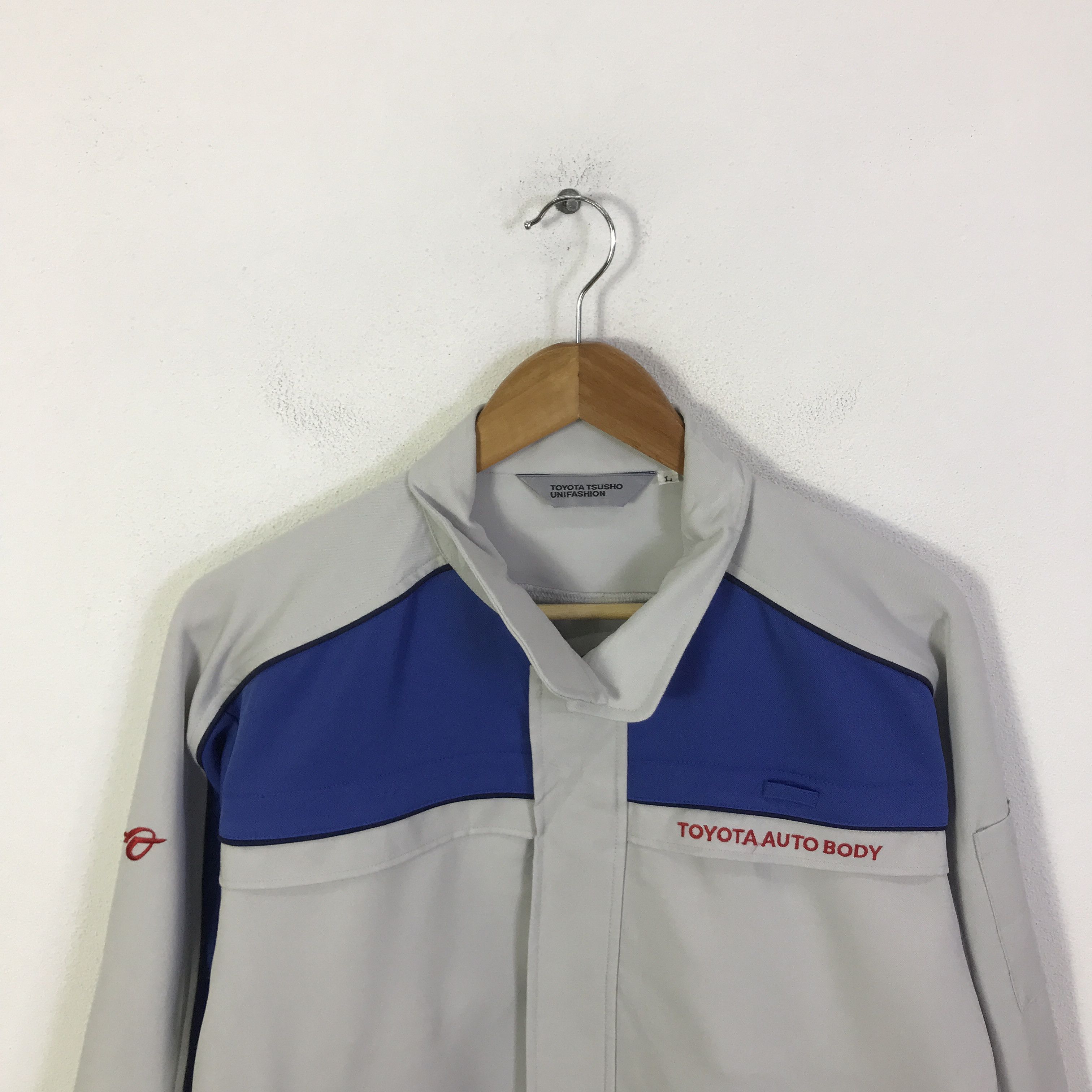 Japanese Brand Vtg Toyota Auto Body racing jacket K99B5 Size US L / EU 52-54 / 3 - 2 Thumbnail