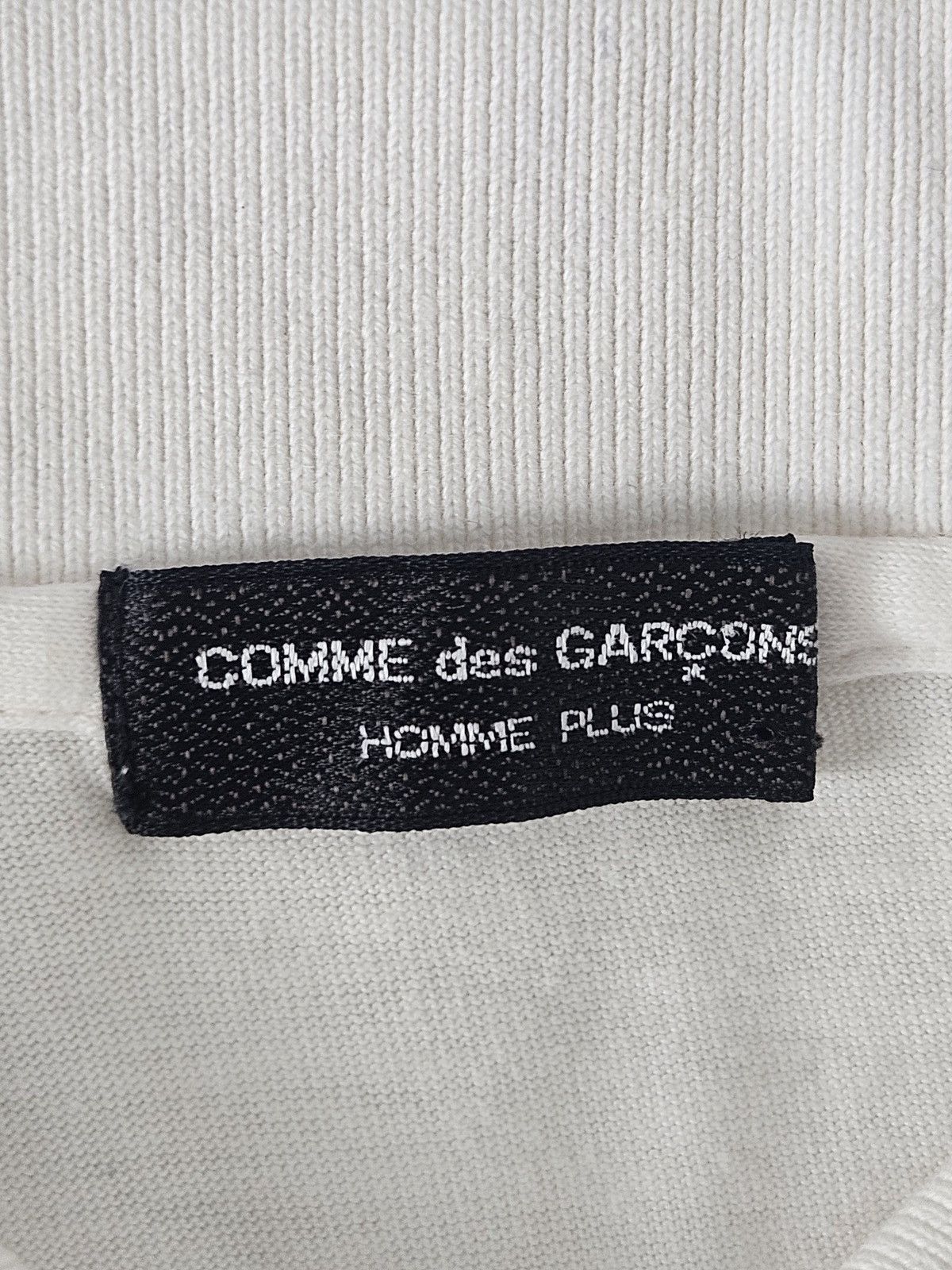 Comme des Garcons Vintage Comme des Garcons CDG Homme Plus Polo shirt Size US S / EU 44-46 / 1 - 4 Thumbnail