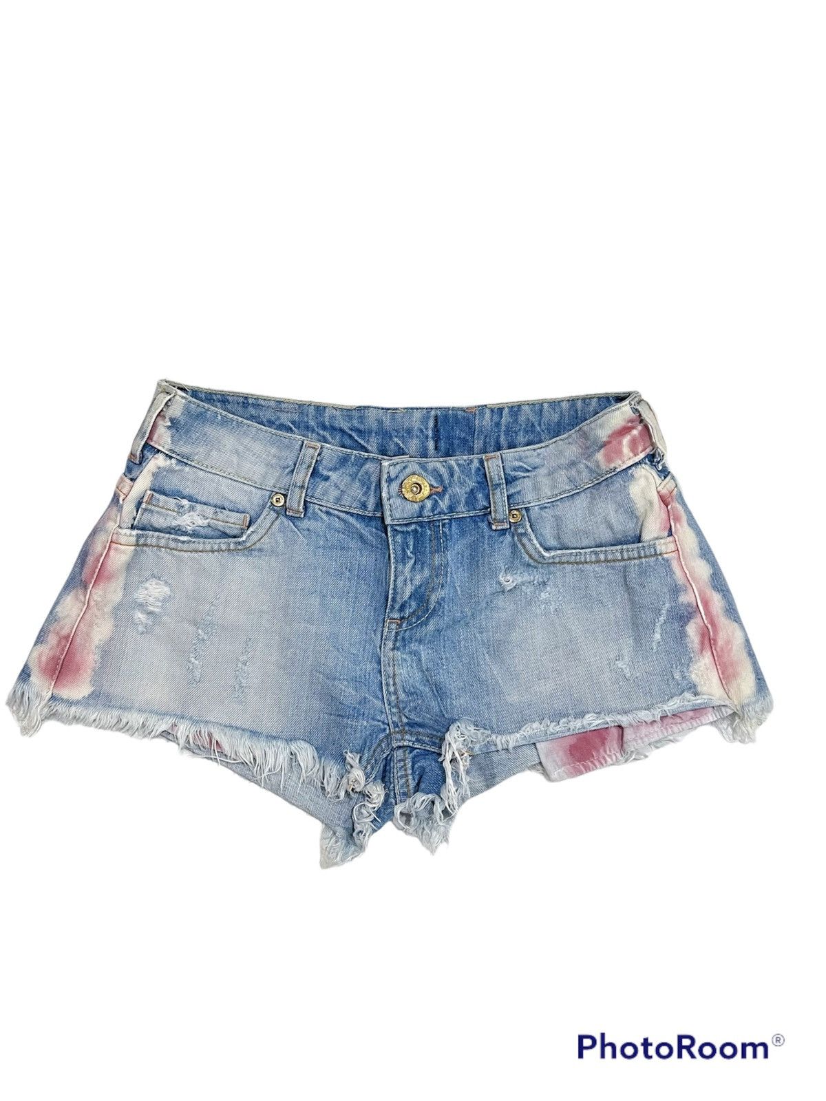 Bershka Bershka vintage y2k tiedye shorts 💗🎀 Size 24" / US 00 / IT 34 - 1 Thumbnail