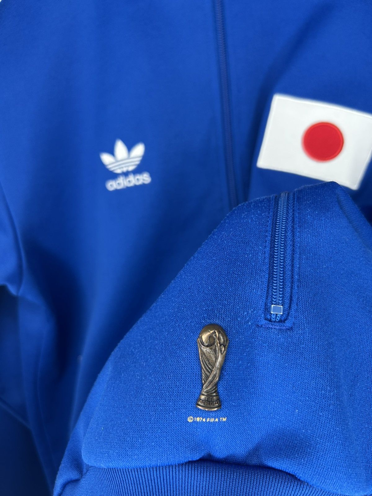 Adidas Vintage Adidas Japan Nippon Retro World Cup Track Jacket Size US M / EU 48-50 / 2 - 5 Thumbnail