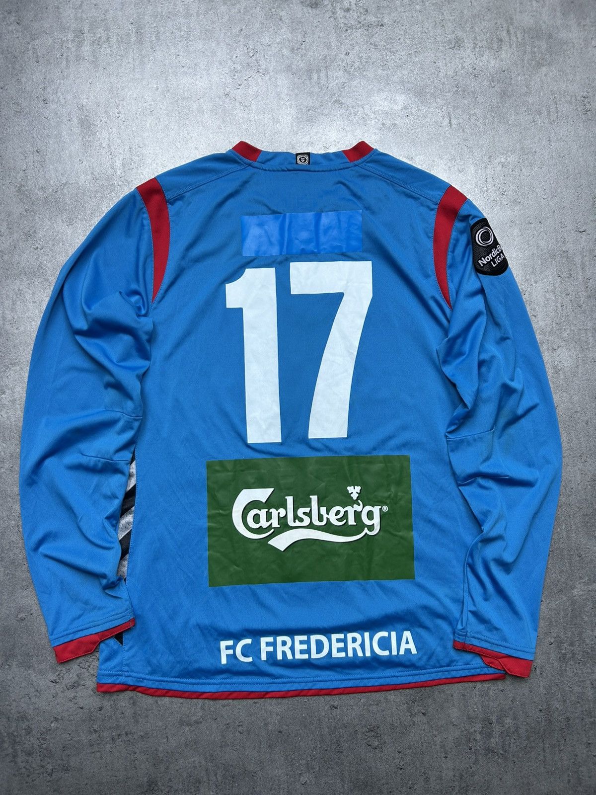 Hummel Match Worn FC Fredericia GK Jersey #17 Andreas Greve Hummel Size US XL / EU 56 / 4 - 1 Thumbnail