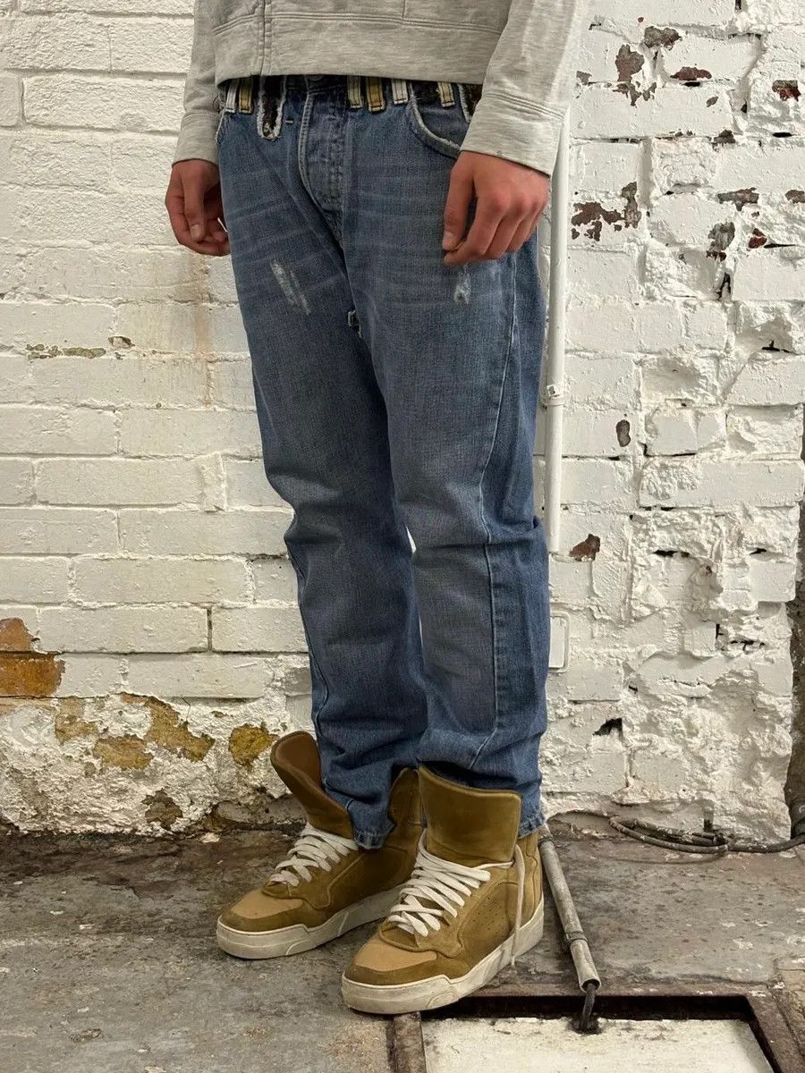 Dsquared2 SS2005 Dsquared2 DCDC Multi Belt Loop Blue Jeans Size US 32 / EU 48 - 4 Thumbnail
