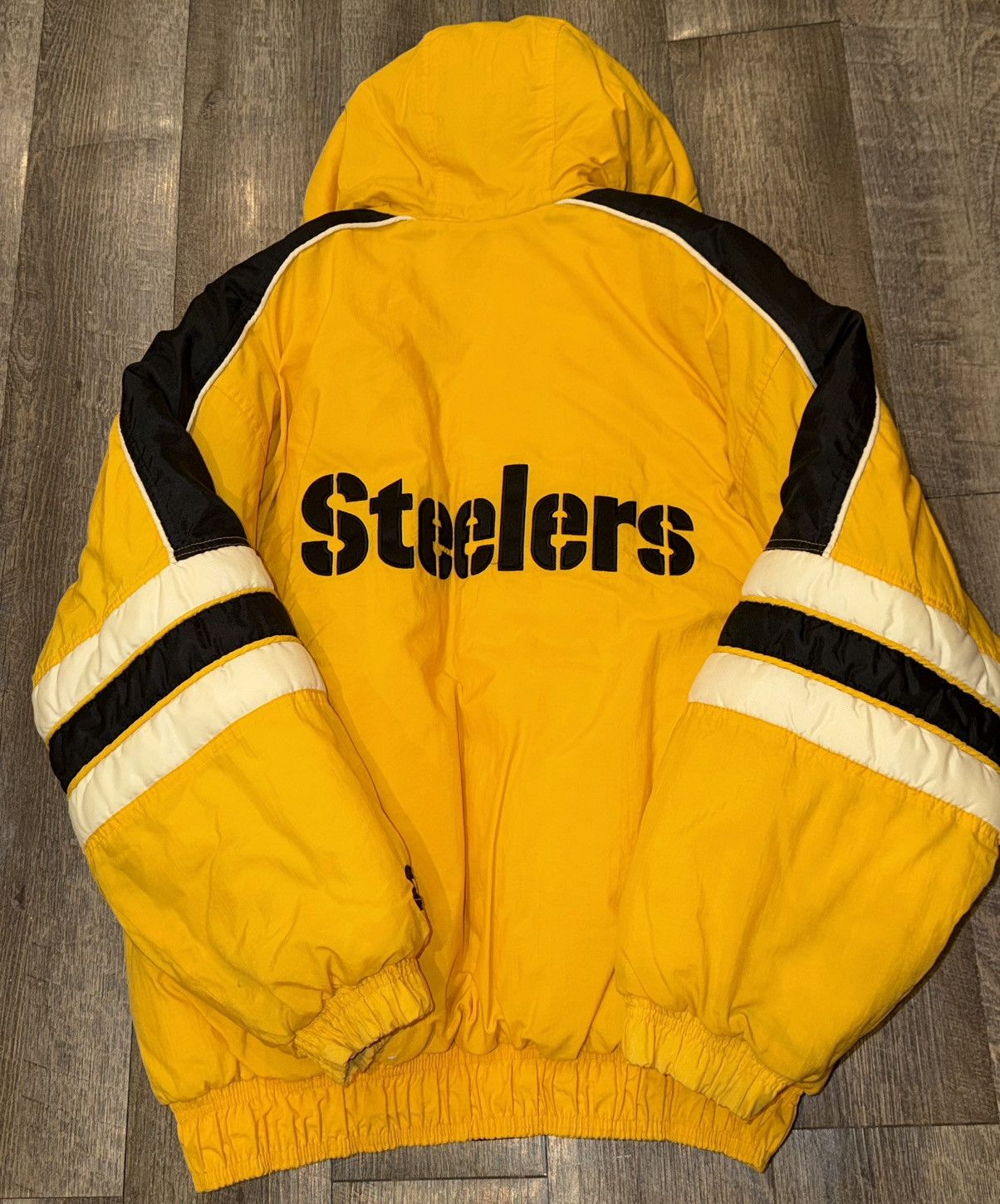 Starter Vintage Pittsburgh Steelers Starter Puffer Jacket Size M Size US M / EU 48-50 / 2 - 2 Thumbnail