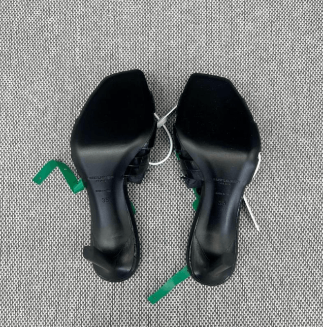 Saint Laurent Paris YSL Stiletto Heels Size US 5 / IT 35 - 5 Thumbnail