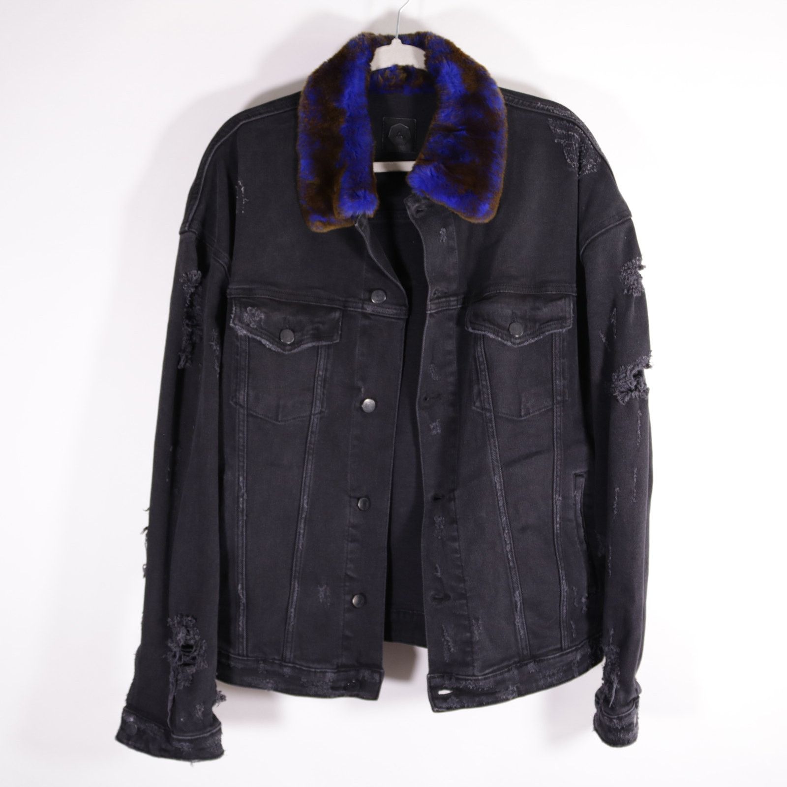 Alchemist Alchemist Miami Rocky Denim Jacket Orylag Fur Collar Medium Size US M / EU 48-50 / 2 - 1 Thumbnail