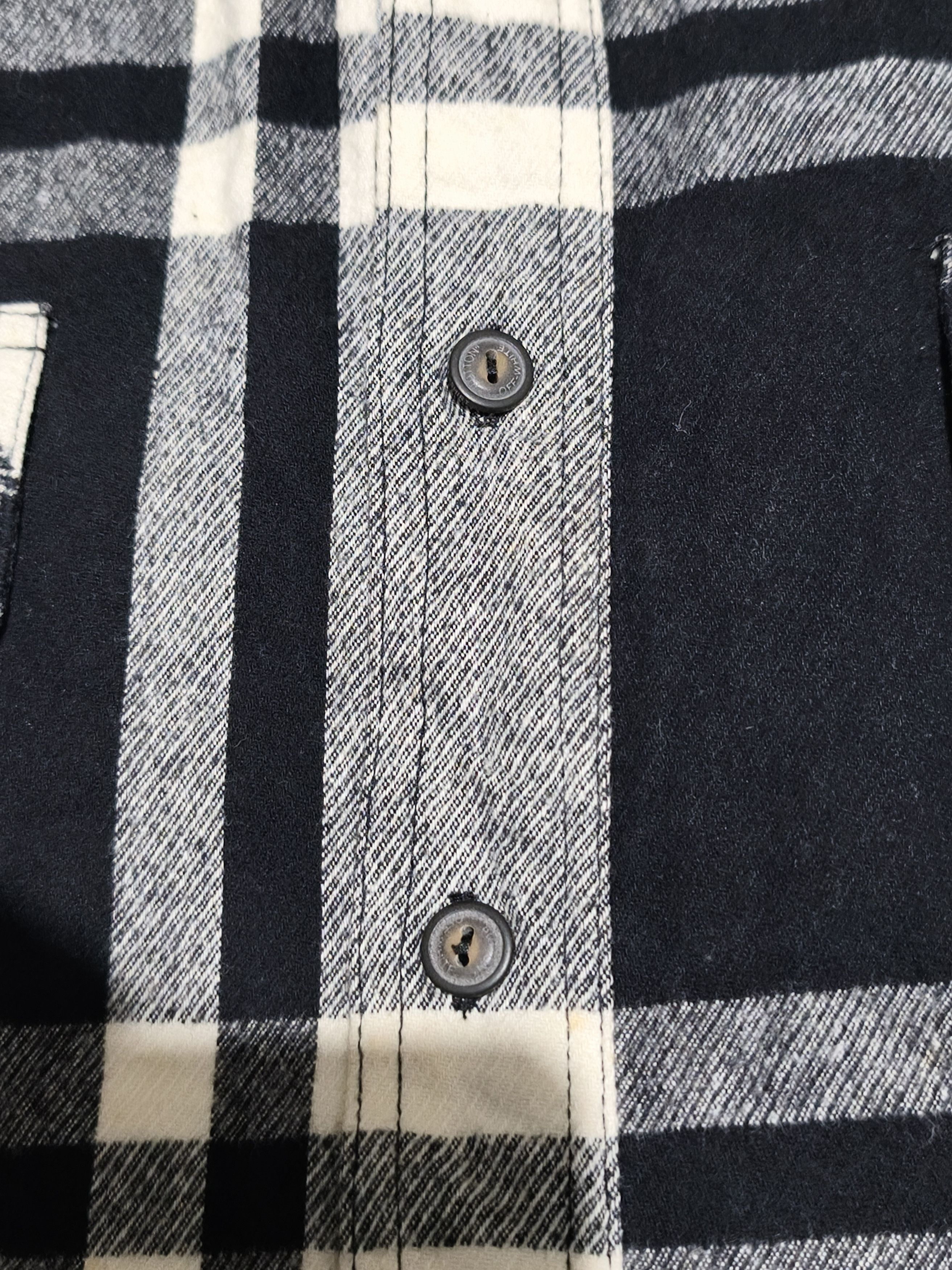Off-White Off-White c/o Virgil Abloh Stencil Flannel Shirt Size US S / EU 44-46 / 1 - 7 Thumbnail