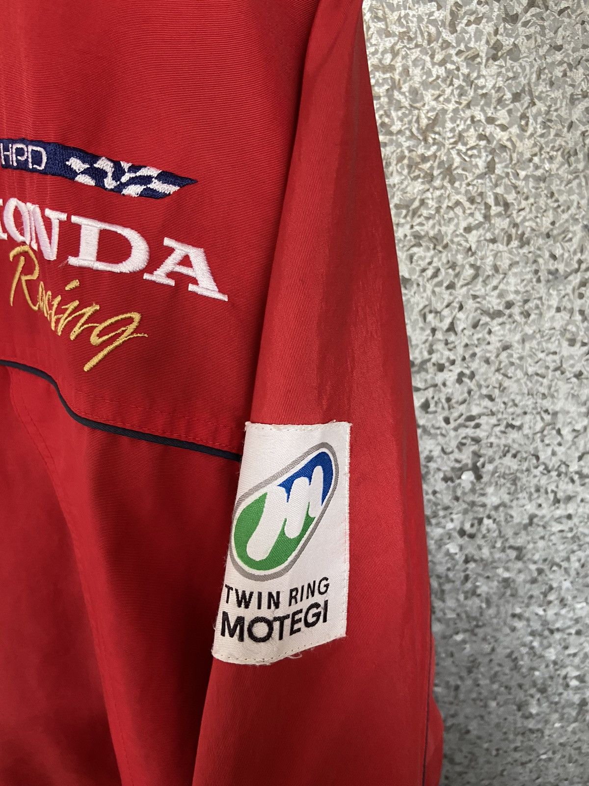 Honda 🔥 Vintage Honda Racing jacket windbreaker Racing Size US L / EU 52-54 / 3 - 6 Thumbnail