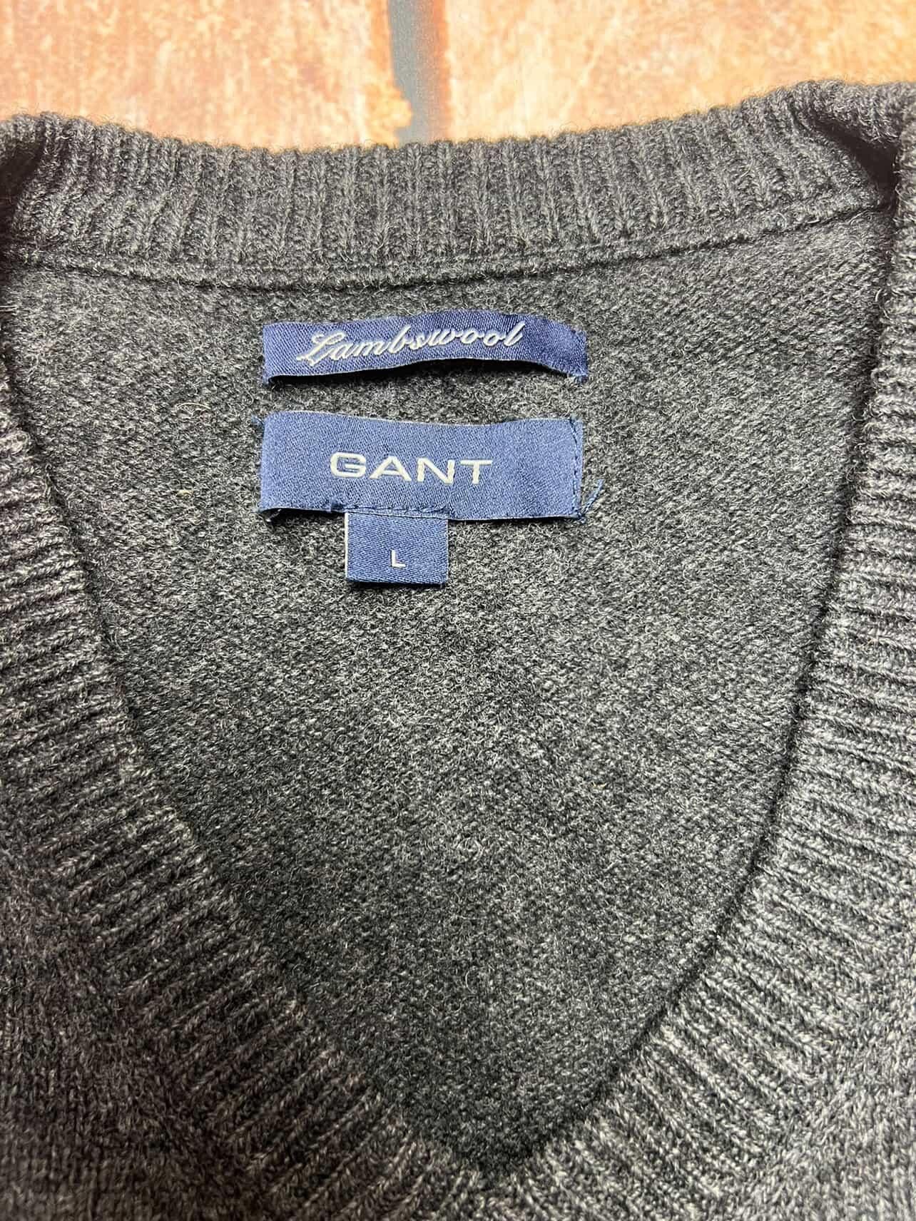 Gant Gant lambwool sweater Size US L / EU 52-54 / 3 - 3 Thumbnail