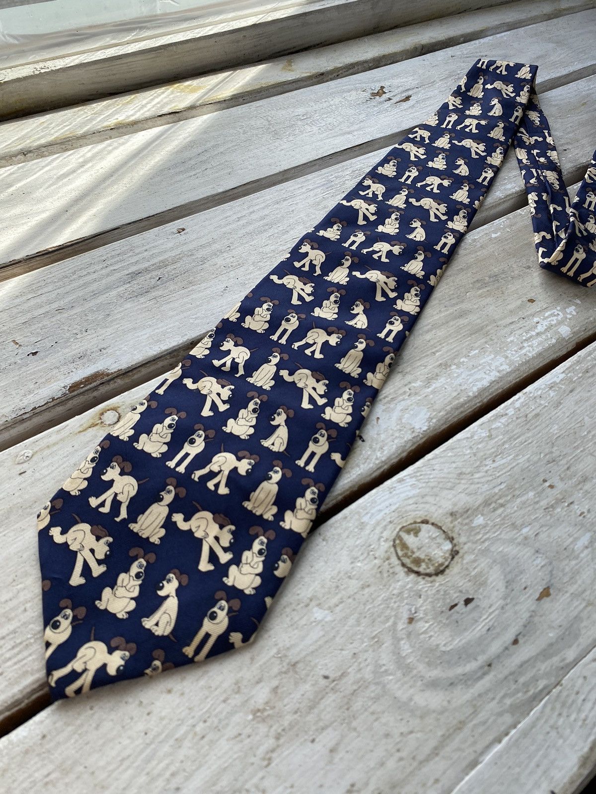 Cartoon Network × Vintage Wallace And Gromit 1989 vintage Tie Size ONE SIZE - 3 Thumbnail