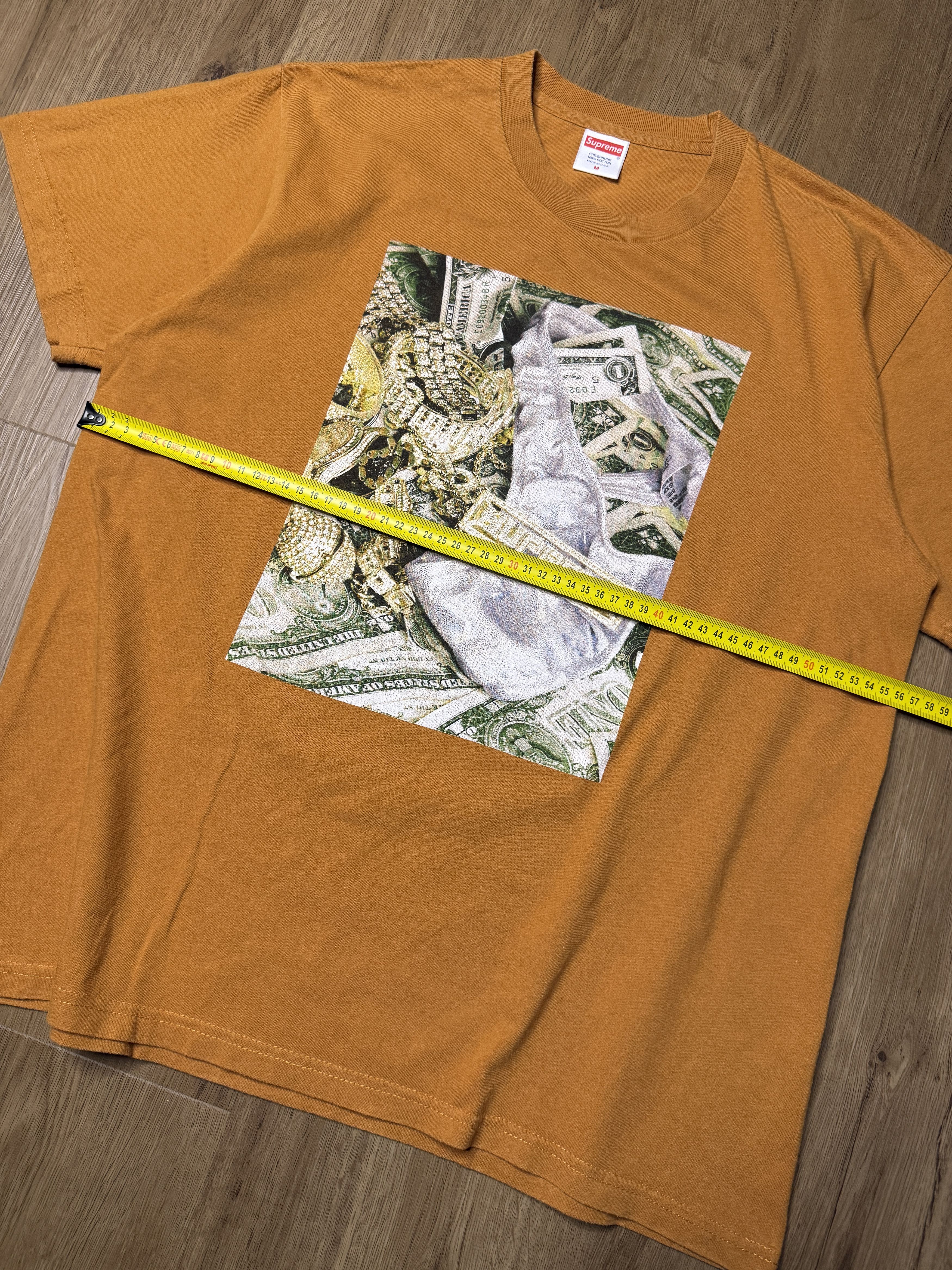 Supreme Supreme Bling Tee size Mediun Size US M / EU 48-50 / 2 - 9 Thumbnail