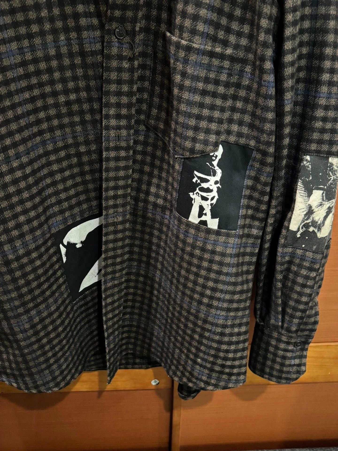Enfants Riches Deprimes Enfants Riches Deprimes Illustration Flannel Thick Shirt Size US M / EU 48-50 / 2 - 4 Thumbnail