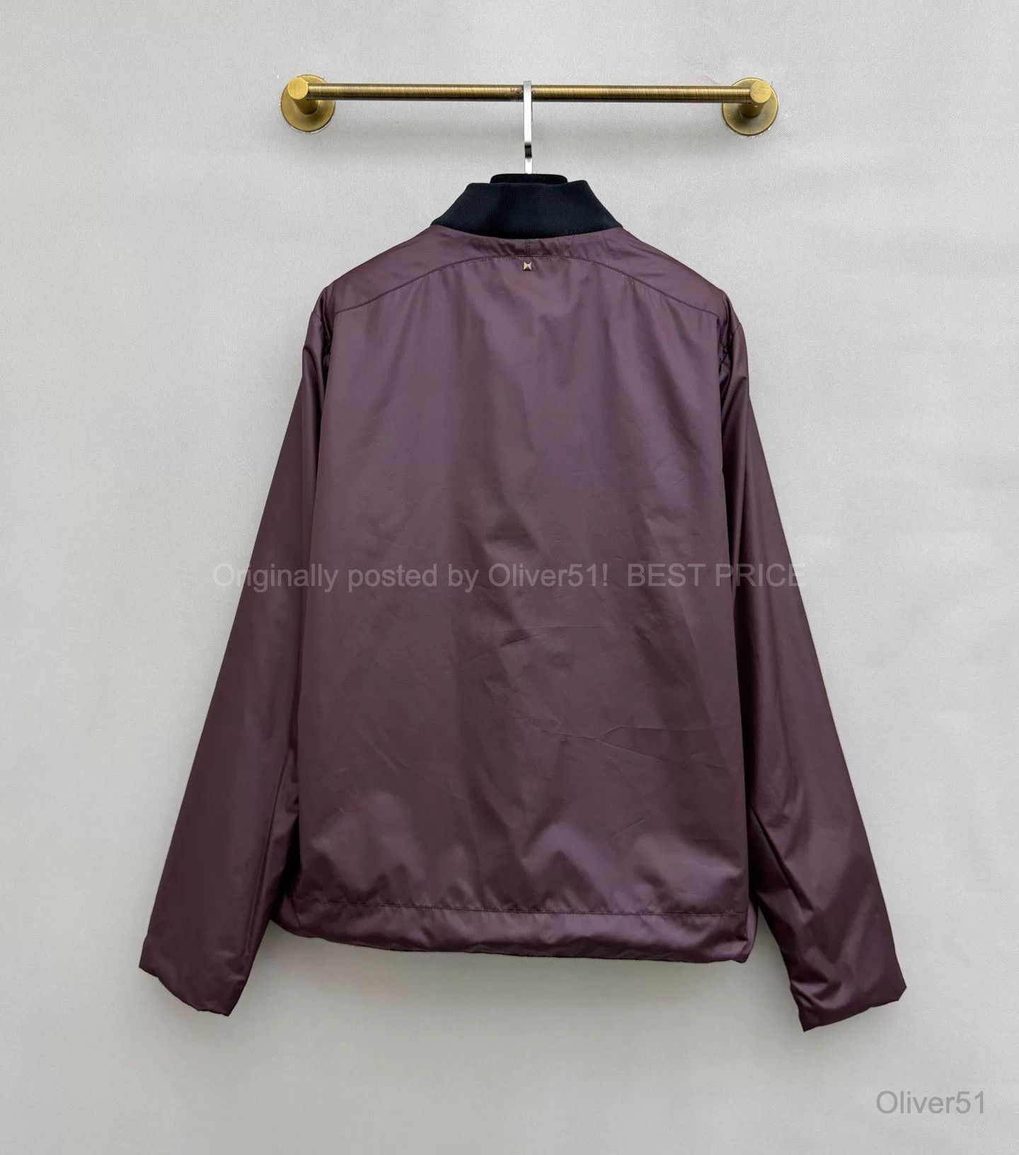 Valentino Valentino Runway Burgundy Reversible BFAJEFG466 Size US M / EU 48-50 / 2 - 3 Thumbnail
