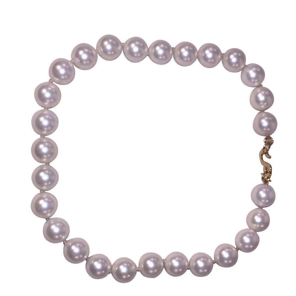Designer Kenneth Lane Simulated South Sea Pearl Necklace Size ONE SIZE - 2 Thumbnail