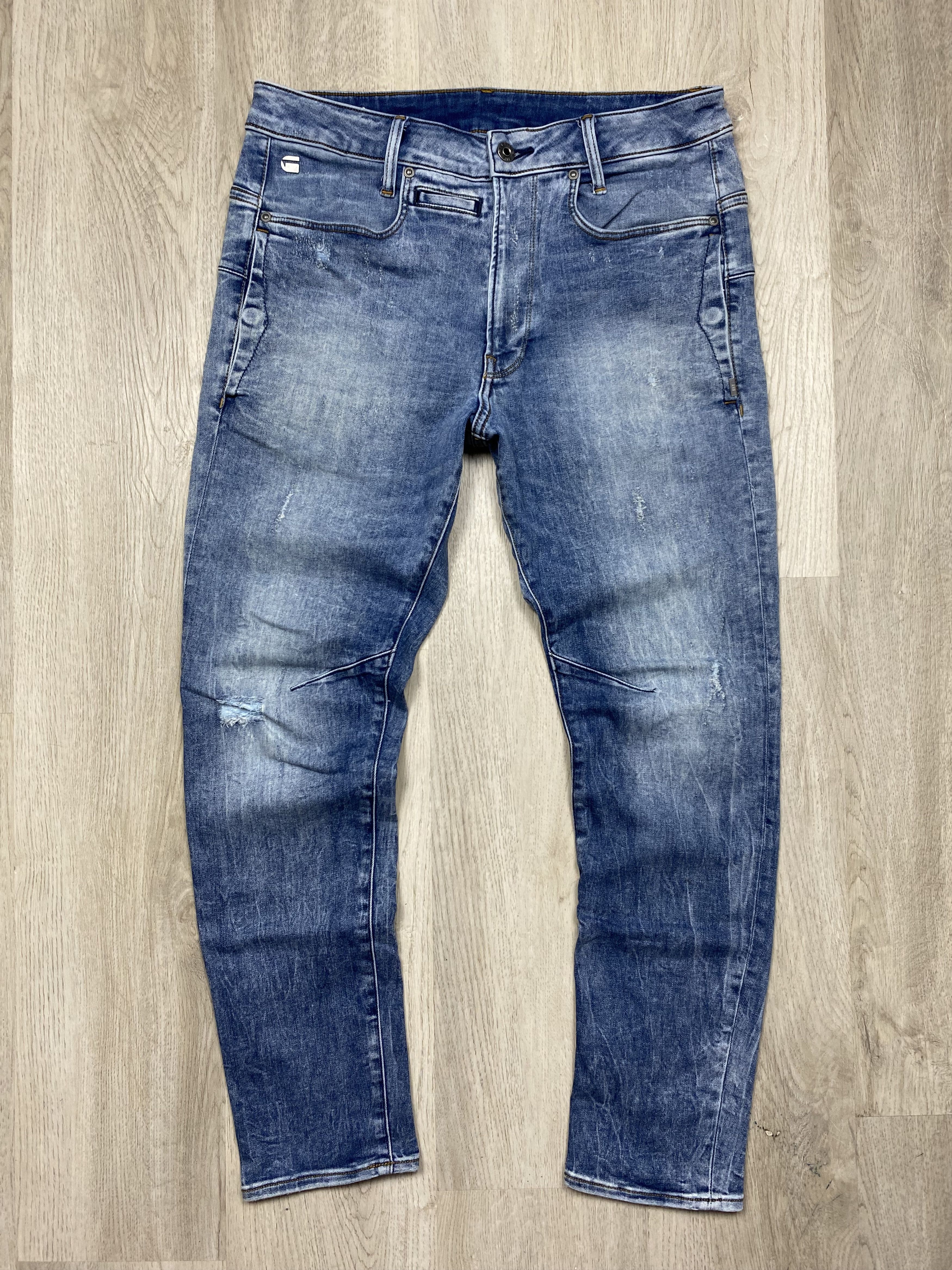 G-Star G Star Raw Vintage Mens D-Staq 3D Skinny Denim Pants Jeans Size US 30 / EU 46 - 1 Thumbnail