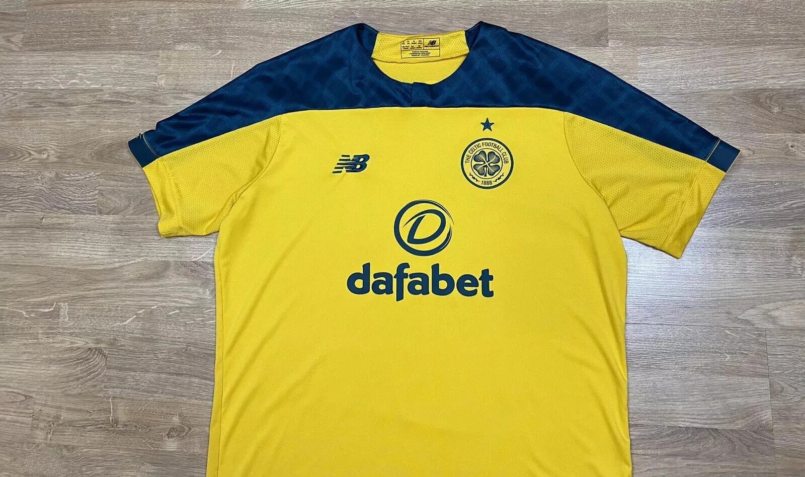New Balance FC CELTIC 2019 2020 AWAY JERSEY SHIRT SOCCER FOOTBALL MENS Size US XL / EU 56 / 4 - 3 Thumbnail