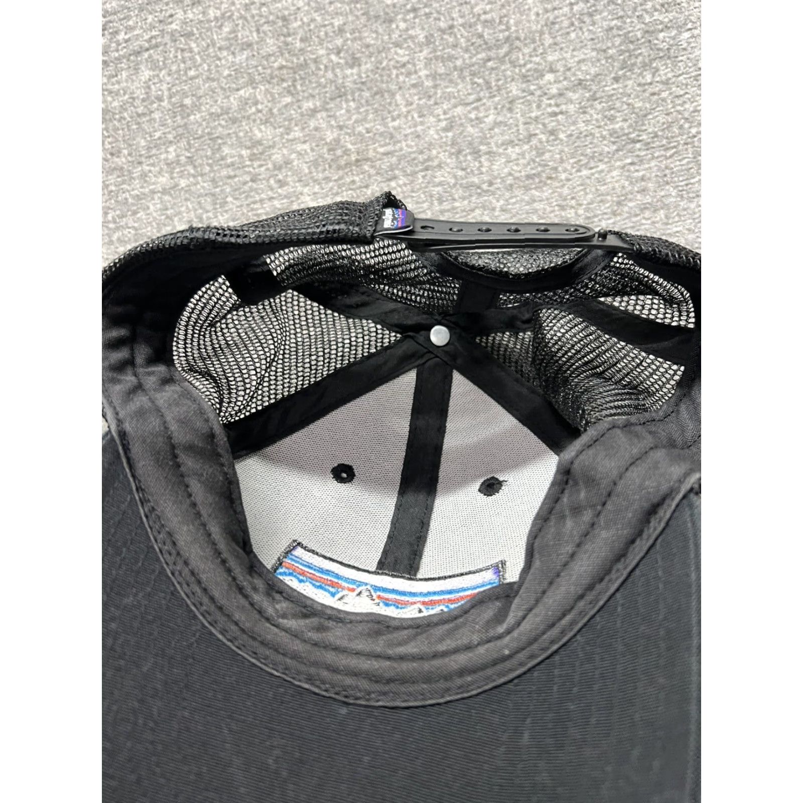 Patagonia Patagonia Baseball Cap Black One Size All Unisex Adjustable Dad Hat Men One Size Black Baseball Cap Patagonia Adjustable Cotton Knit Hat Size ONE SIZE - 5 Thumbnail