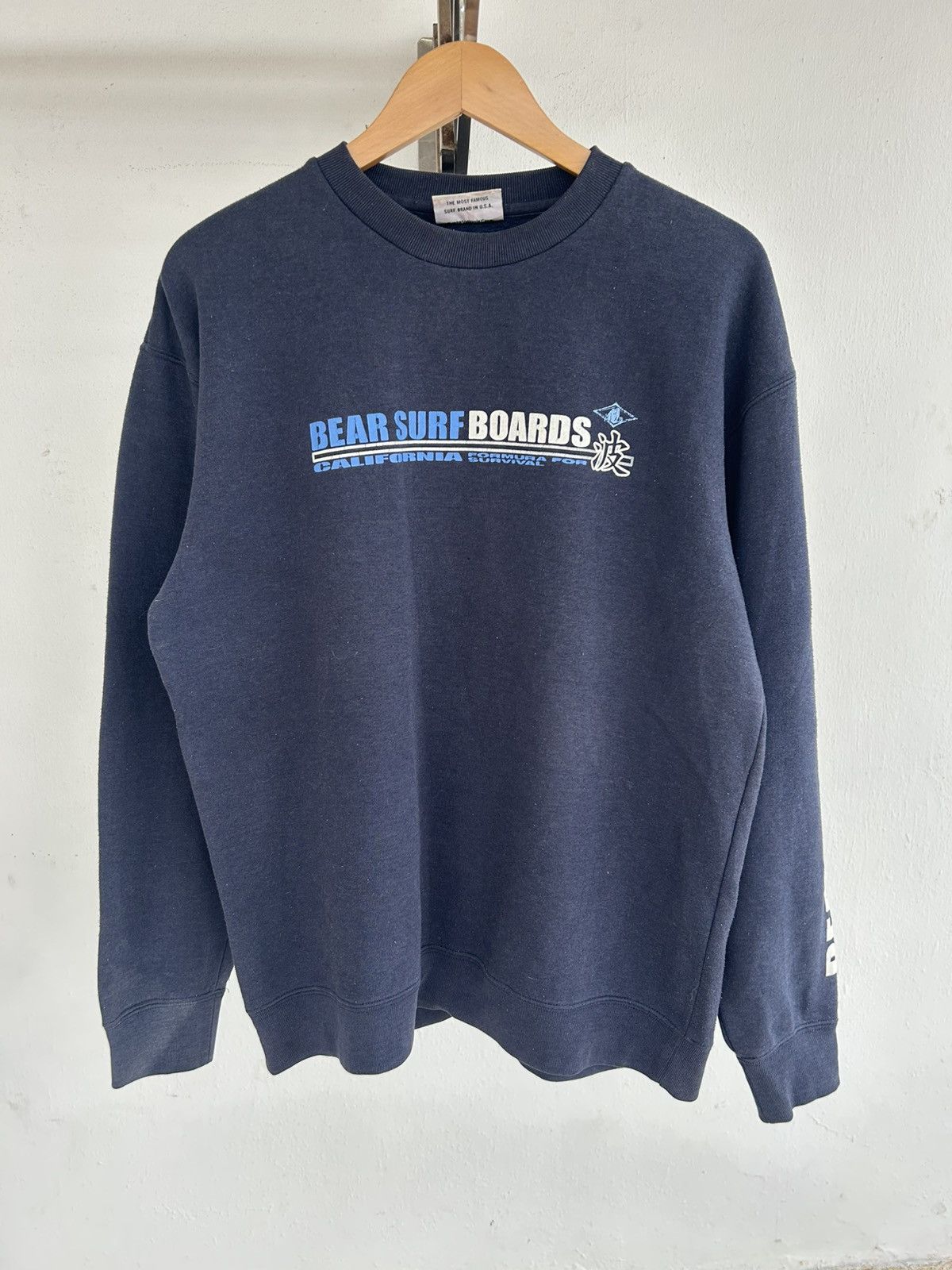 Other Bear Vintage Surf 78’ Sweatshirt Fronthit Blue Size US L / EU 52-54 / 3 - 1 Thumbnail