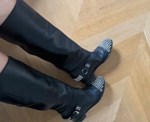 Christian Louboutin Christian Louboutin Studded Boots Size US 5 / IT 35 - 11 Thumbnail