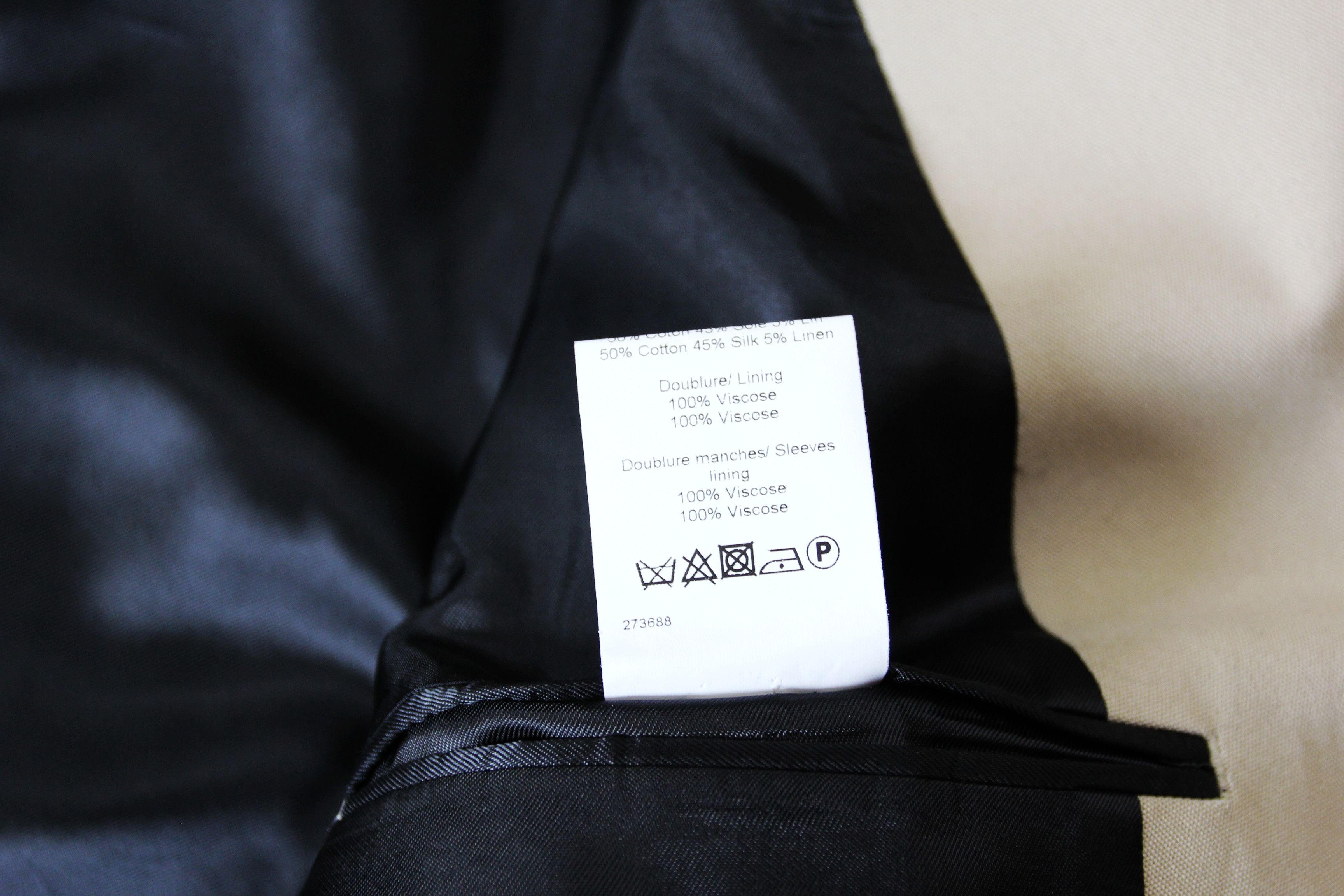 Other BNWT SS24 ECOLE DE PENSEE NO COLLAR JACKET 48 Size US M / EU 48-50 / 2 - 10 Thumbnail