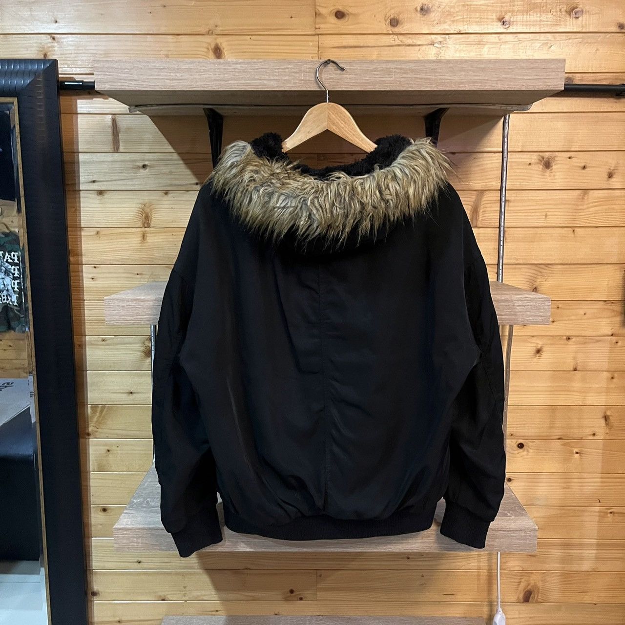 If Six Was Nine a.g.plus fur jacket hooded black if6was9 LGB CDG opium style Size US M / EU 48-50 / 2 - 3 Thumbnail