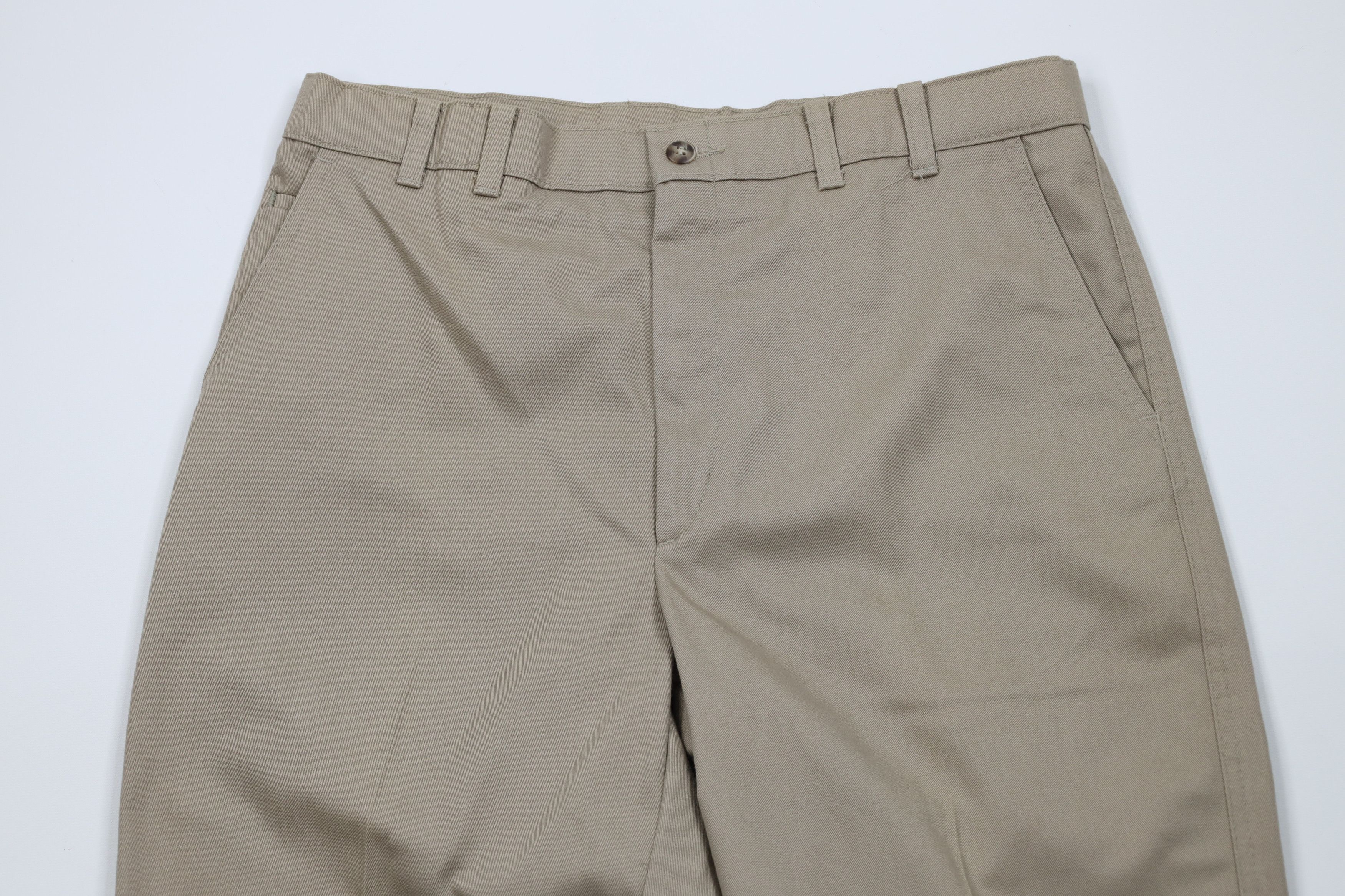 Vintage Vintage 90s Streetwear Straight Leg Chino Pants Beige Cotton Size US 34 / EU 50 - 2 Thumbnail