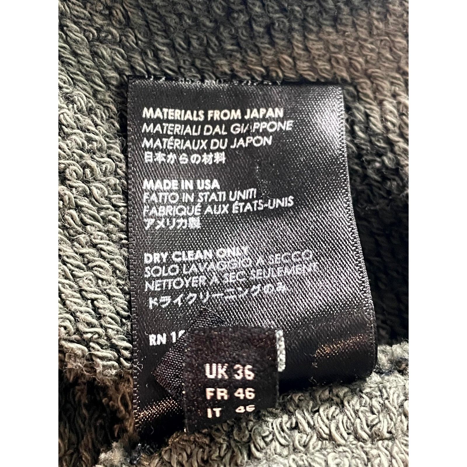 Amiri Amiri Military Patchwork Olive Hoodie Size US S / EU 44-46 / 1 - 5 Thumbnail
