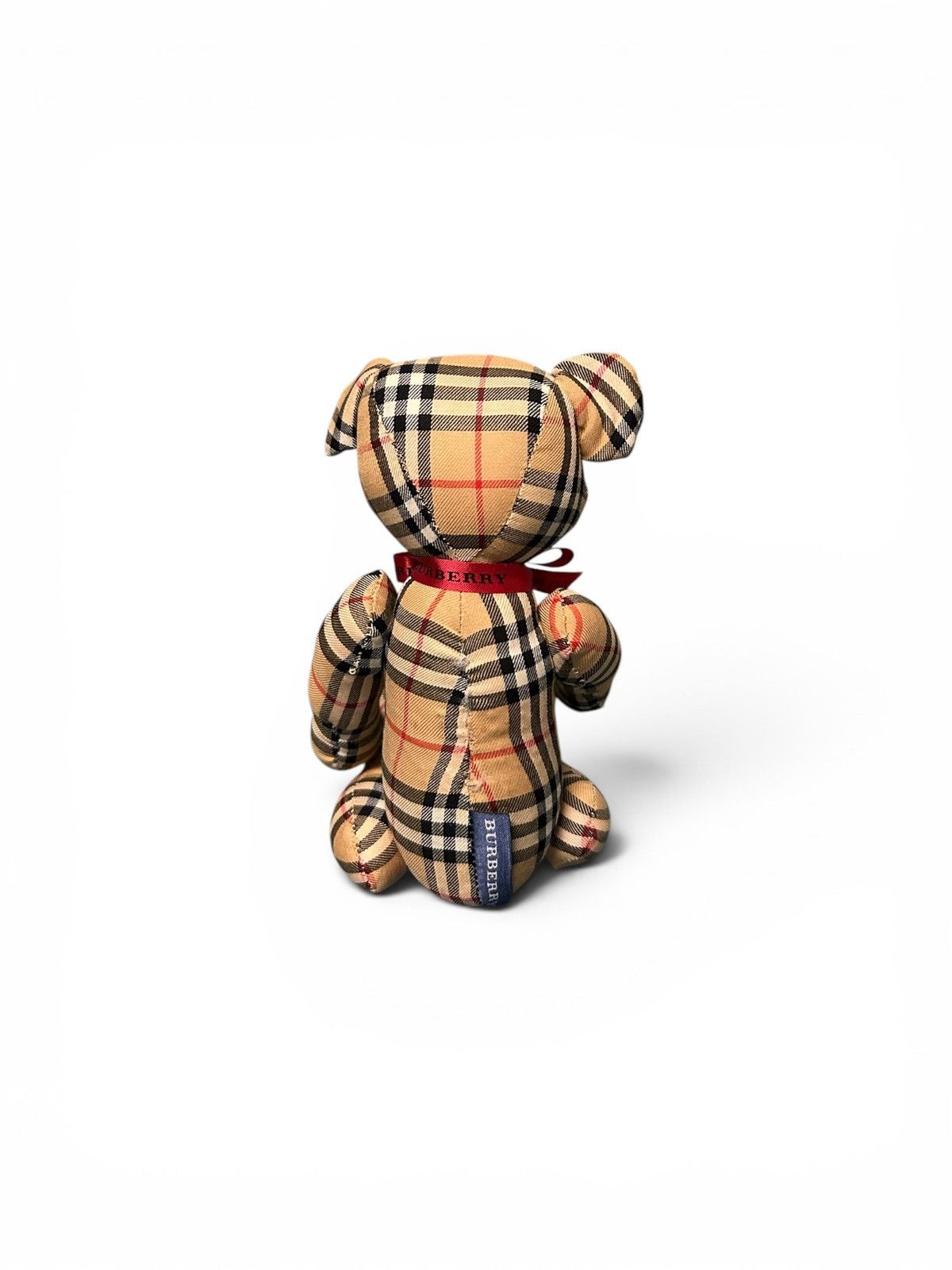 Burberry Y2K London Thomas Bear Nova Check Plush Size ONE SIZE - 3 Thumbnail