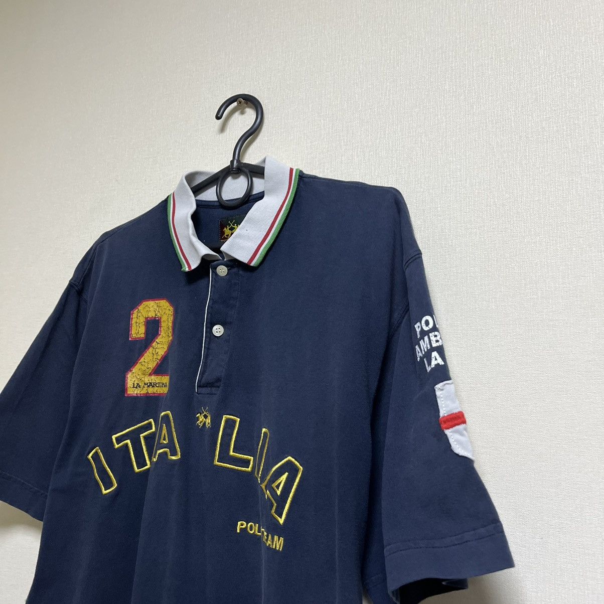 La Martina Vintage Y2K LA MARTINA Polo T-shirt Size US XL / EU 56 / 4 - 2 Thumbnail