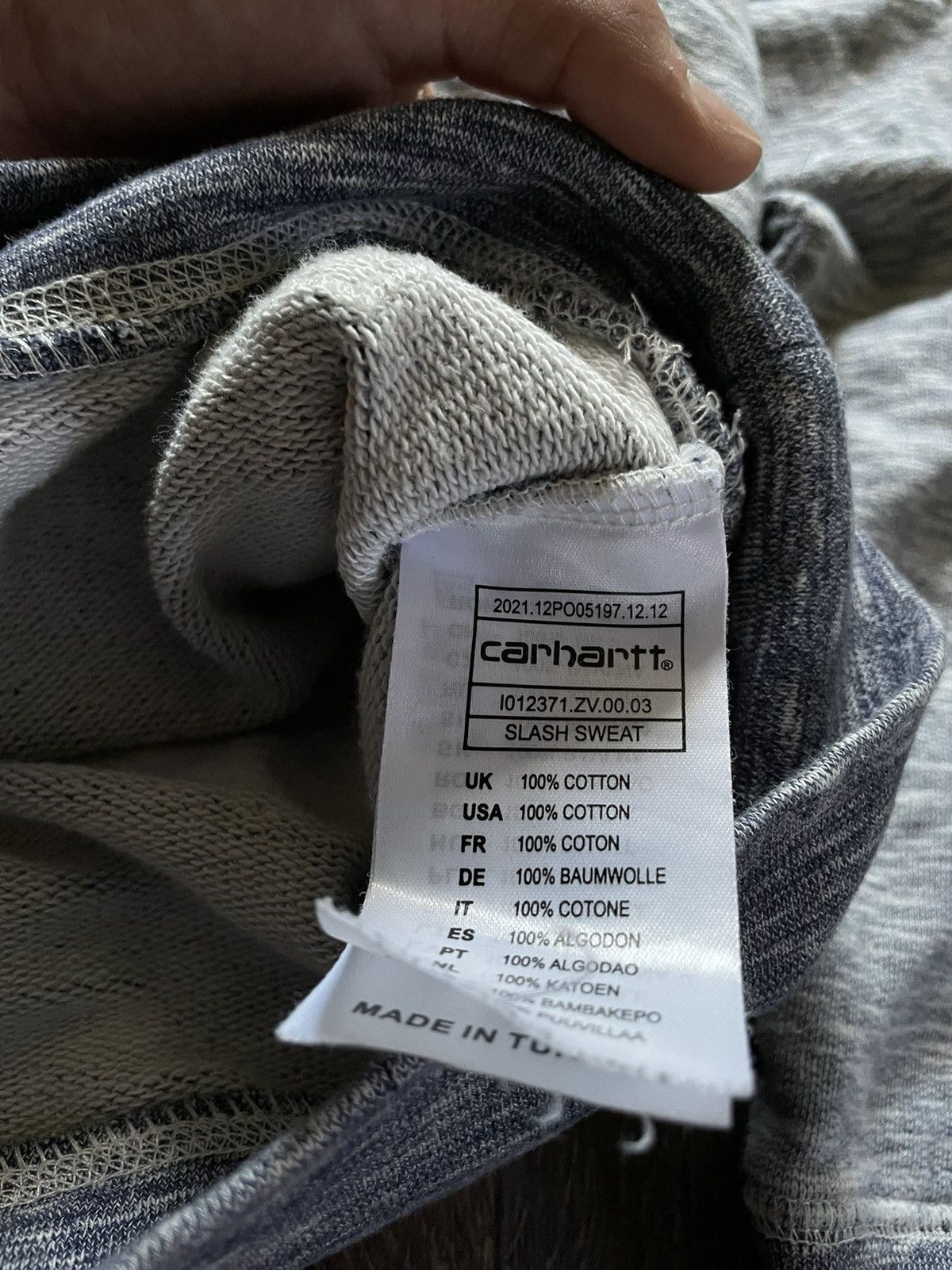 Carhartt Vintage Carhartt Heavy Cotton Slash Sweat Small Logo Size US S / EU 44-46 / 1 - 6 Thumbnail